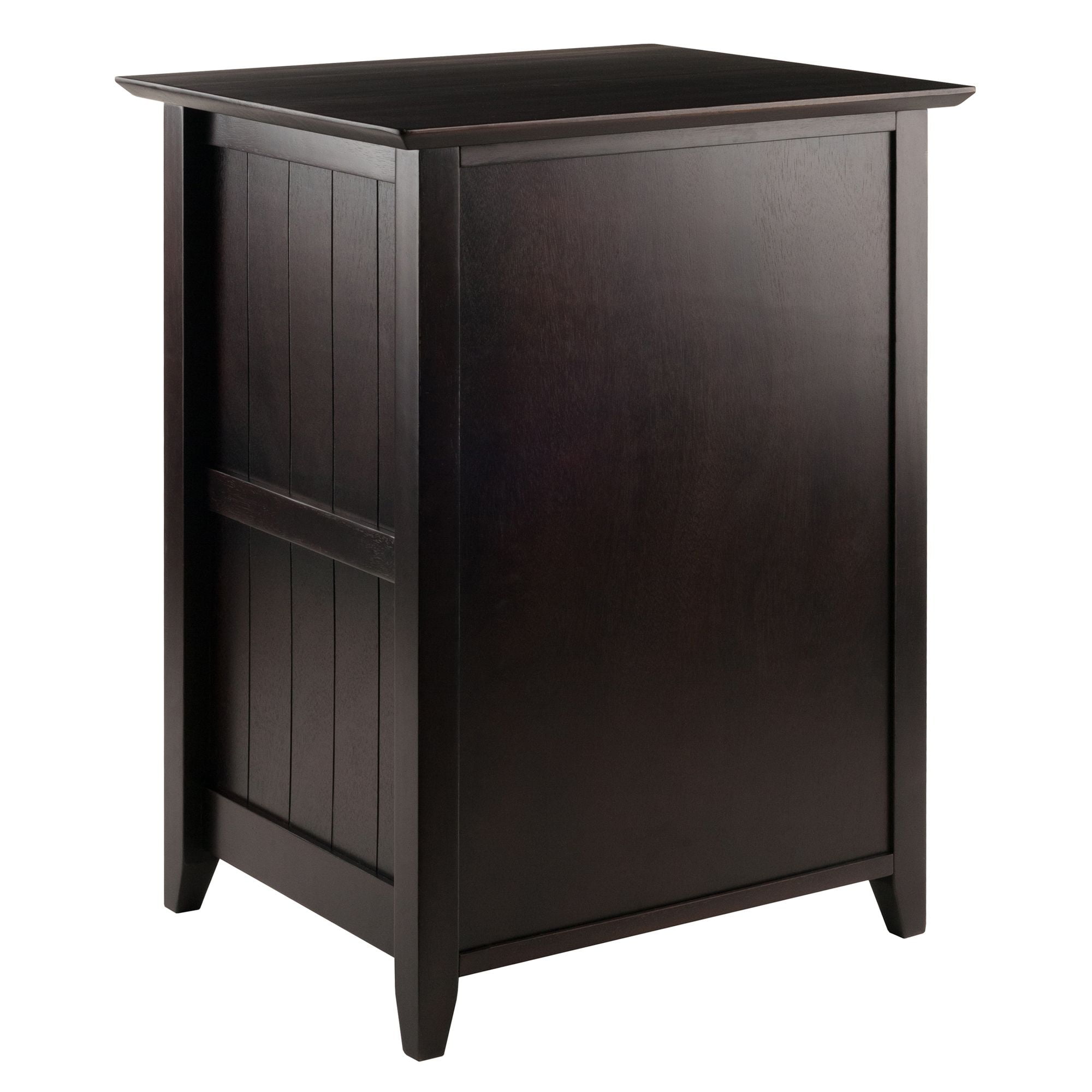 Winsome Wood Burke Home Office File Storage Cabinet, Coffee Finish - Image 3
