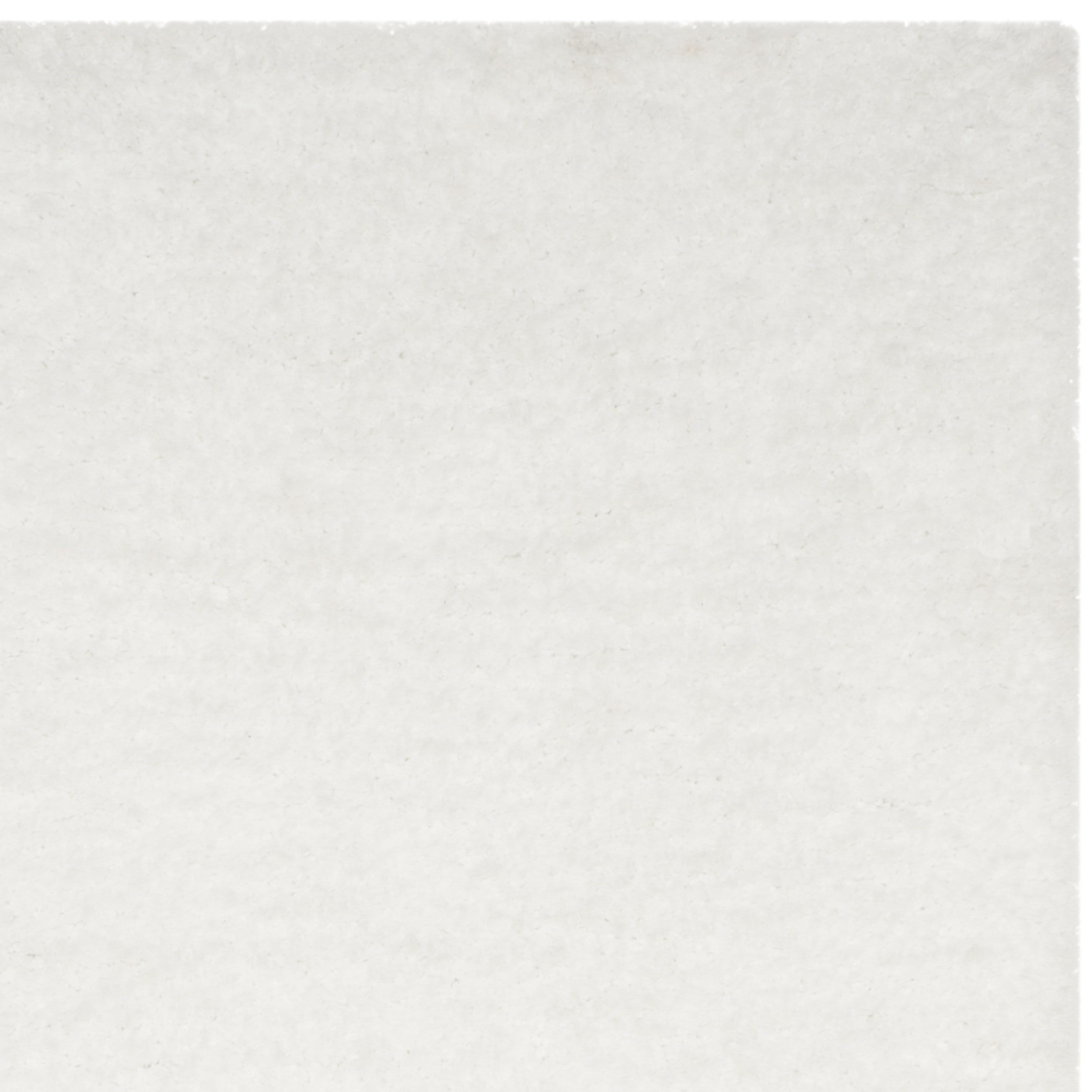 SAFAVIEH Sybella Solid Plush Polyester Sheep Shag Area Rug, Ivory, 6' x 9' - Image 2