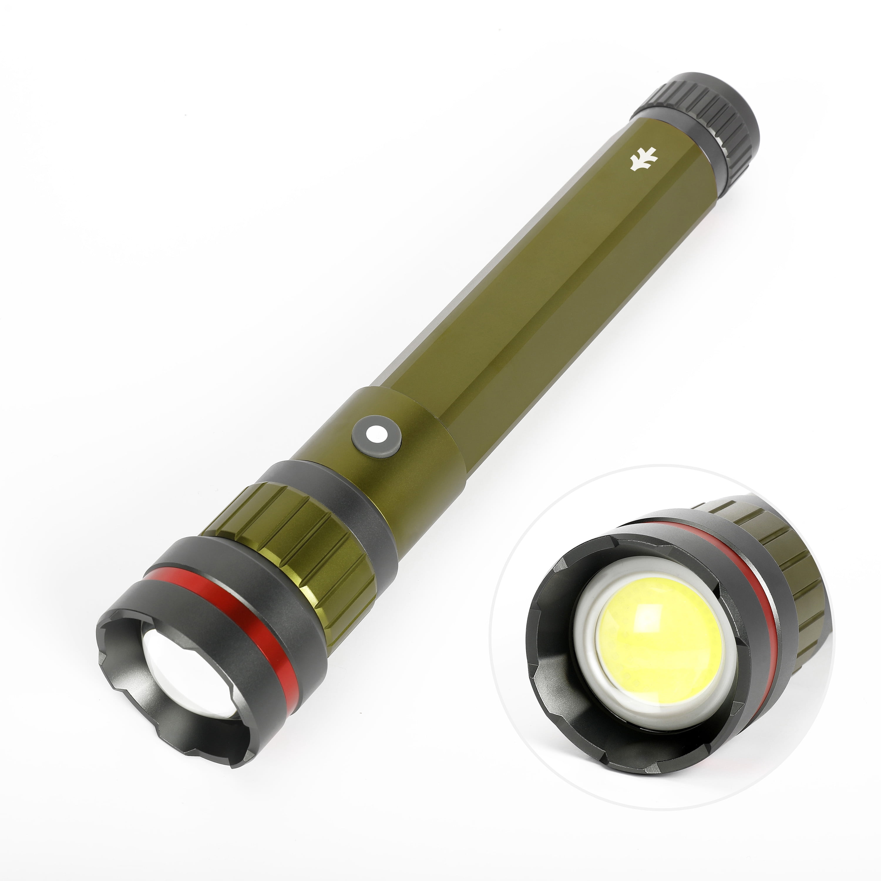 Swiss Tech 7500 Lumen LED Flashlight Rechargeable Dual Power AA/USB, Charging Bank, IP67 Waterproof - Image 15