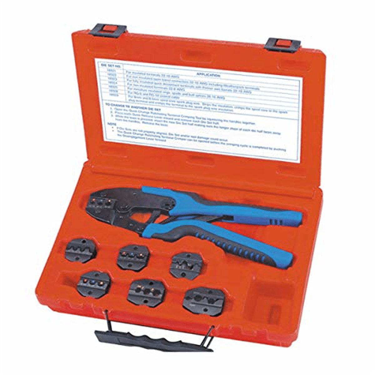 S&G Tool Aid 18960 - Quick Change Ratcheting Terminal Crimping Kit - Image 2