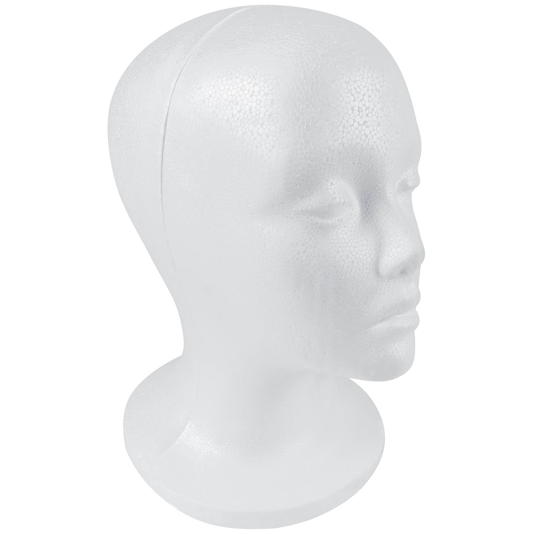 SHANY Styrofoam Model Heads/Hat Wig Foam Mannequin/One Dozen Jumbo Pack - Image 2