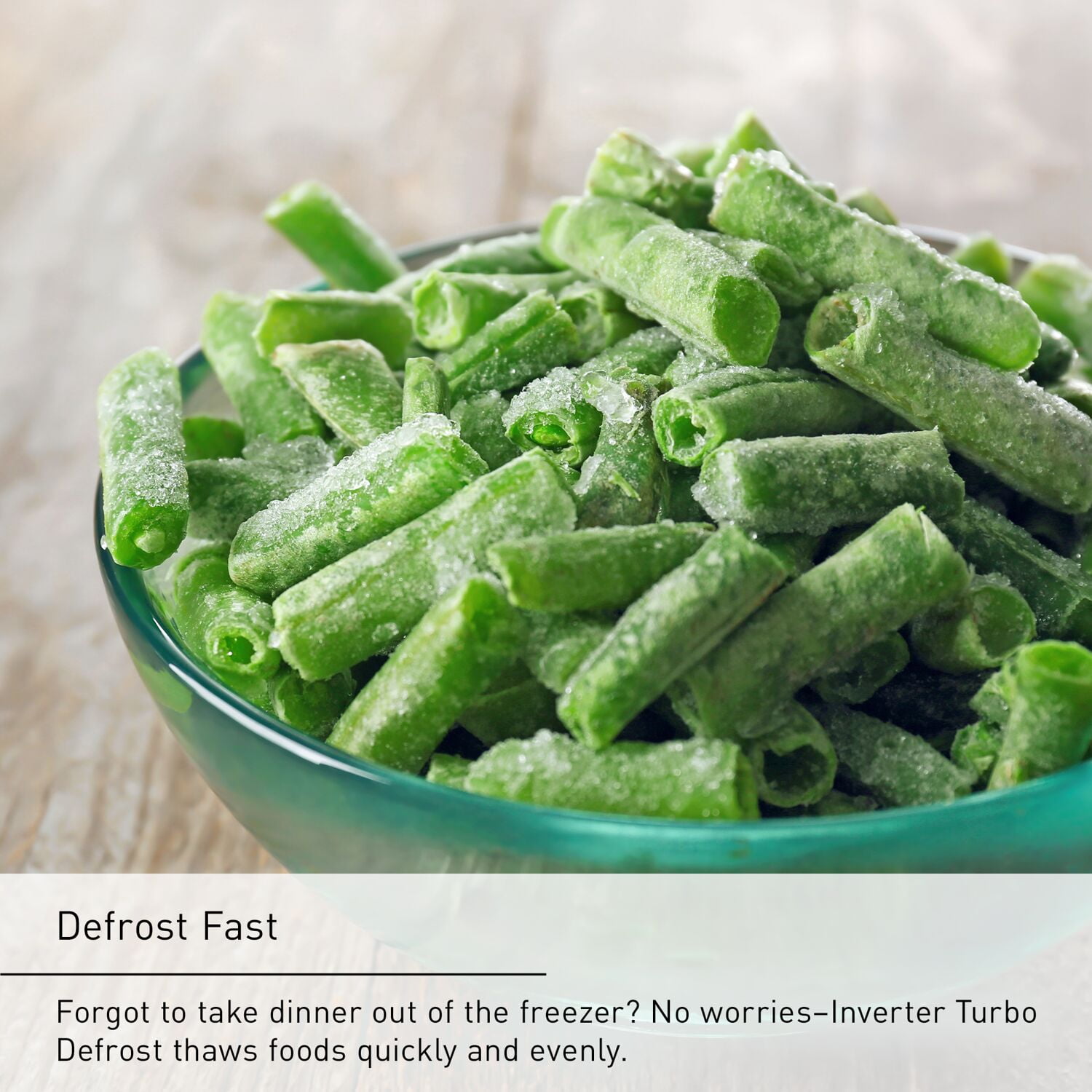 Panasonic 2.2-cu. ft. 1250W Countertop Microwave with Inverter Technology, Stainless Steel NN-SN95HS - Image 5