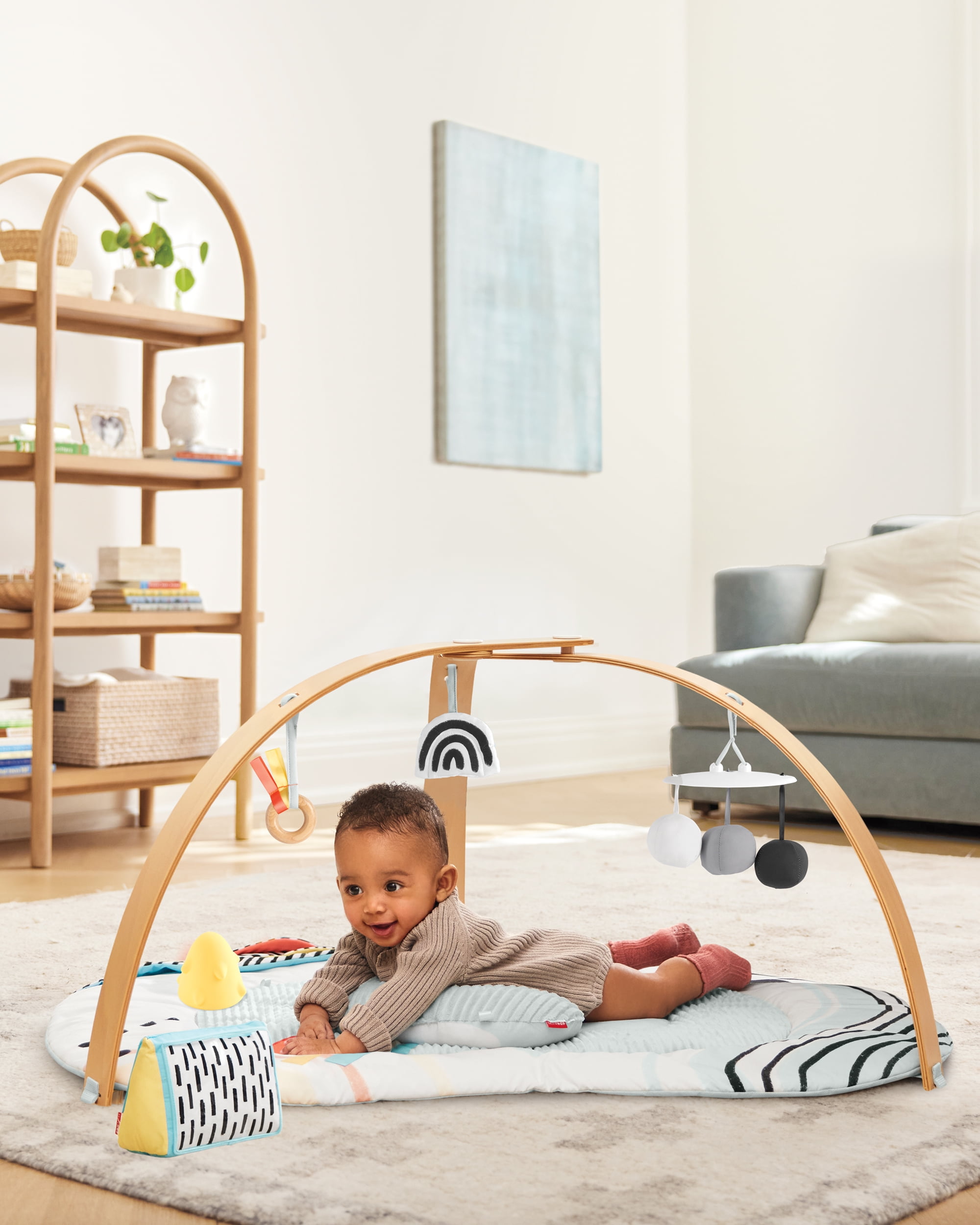 Skip Hop Discoverosity Montessori-Inspired Baby Play Gym Age 0+ - Image 8