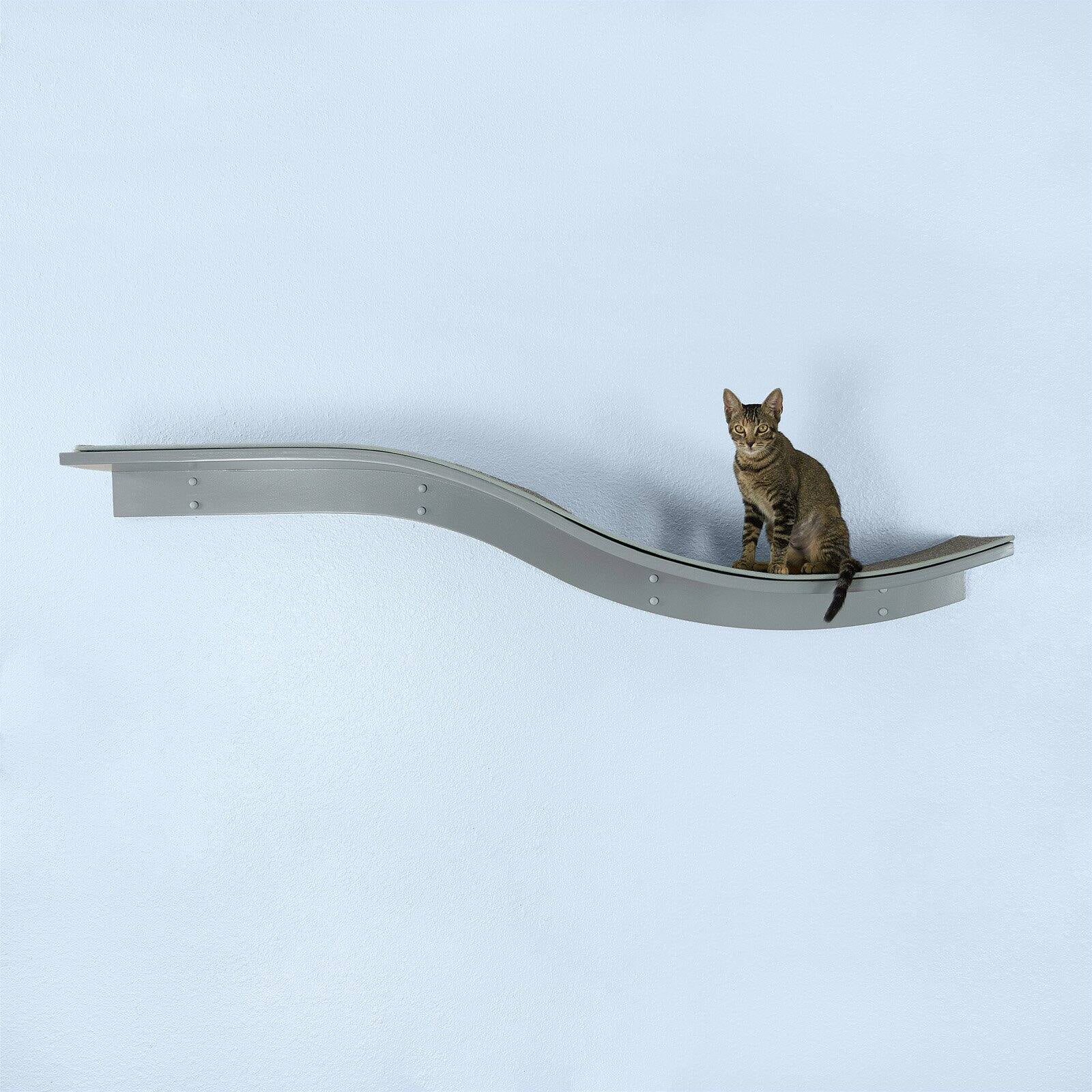 The Refined Feline, Lotus Branch Cat Shelf, Espresso - Image 5