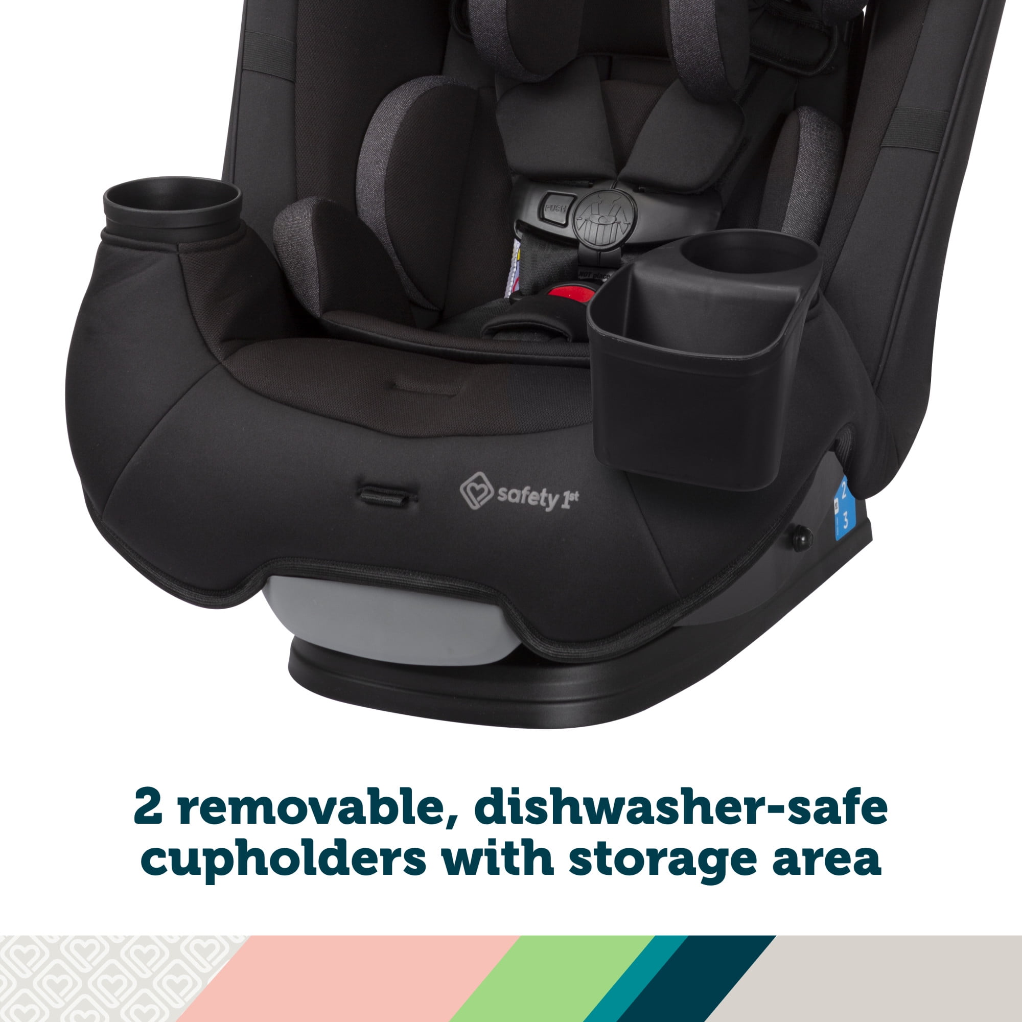 Safety 1st Grow and Go Sprint All-in-One Convertible Car Seat, Nightshift, Infant & Toddler, Unisex - Image 3