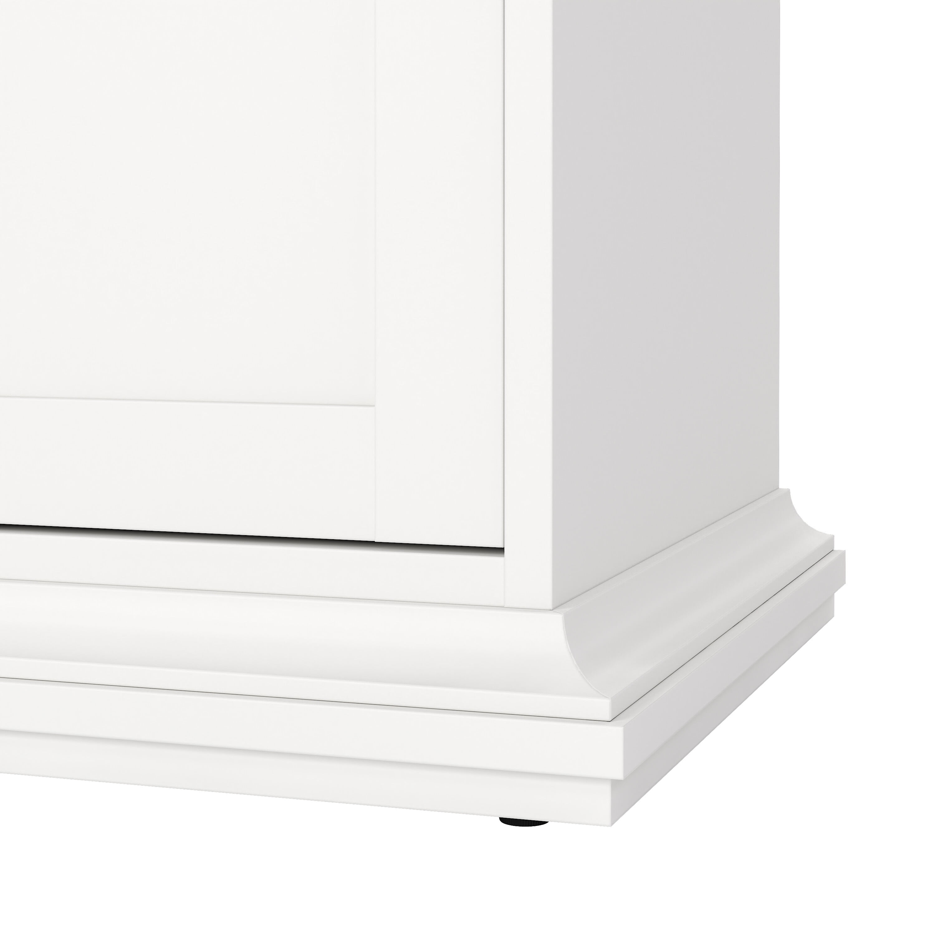 Tvilum Sonoma 6 Shelf Sideboard with 3 Doors and 3 Drawers, White - Image 2