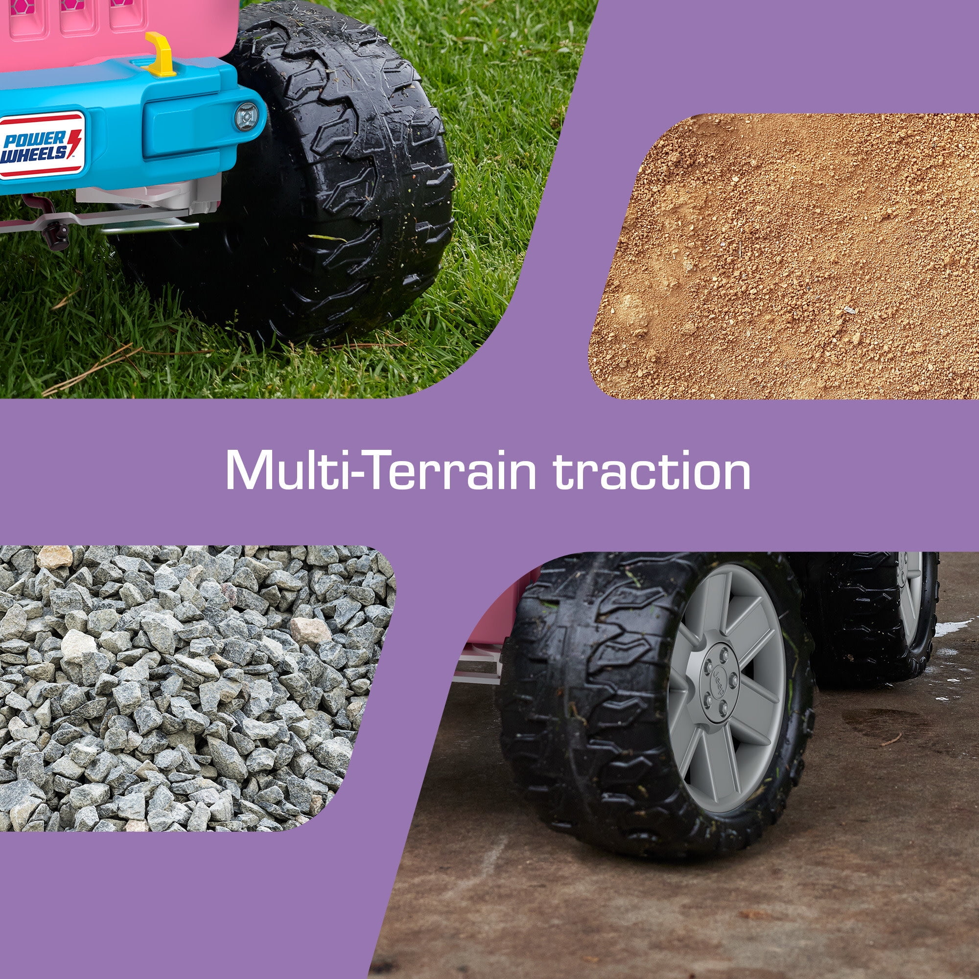 Power Wheels Trolls Band Together Jeep Wrangler Ride-on Toy, 12 V, Max Speed: 5 mph - Image 4