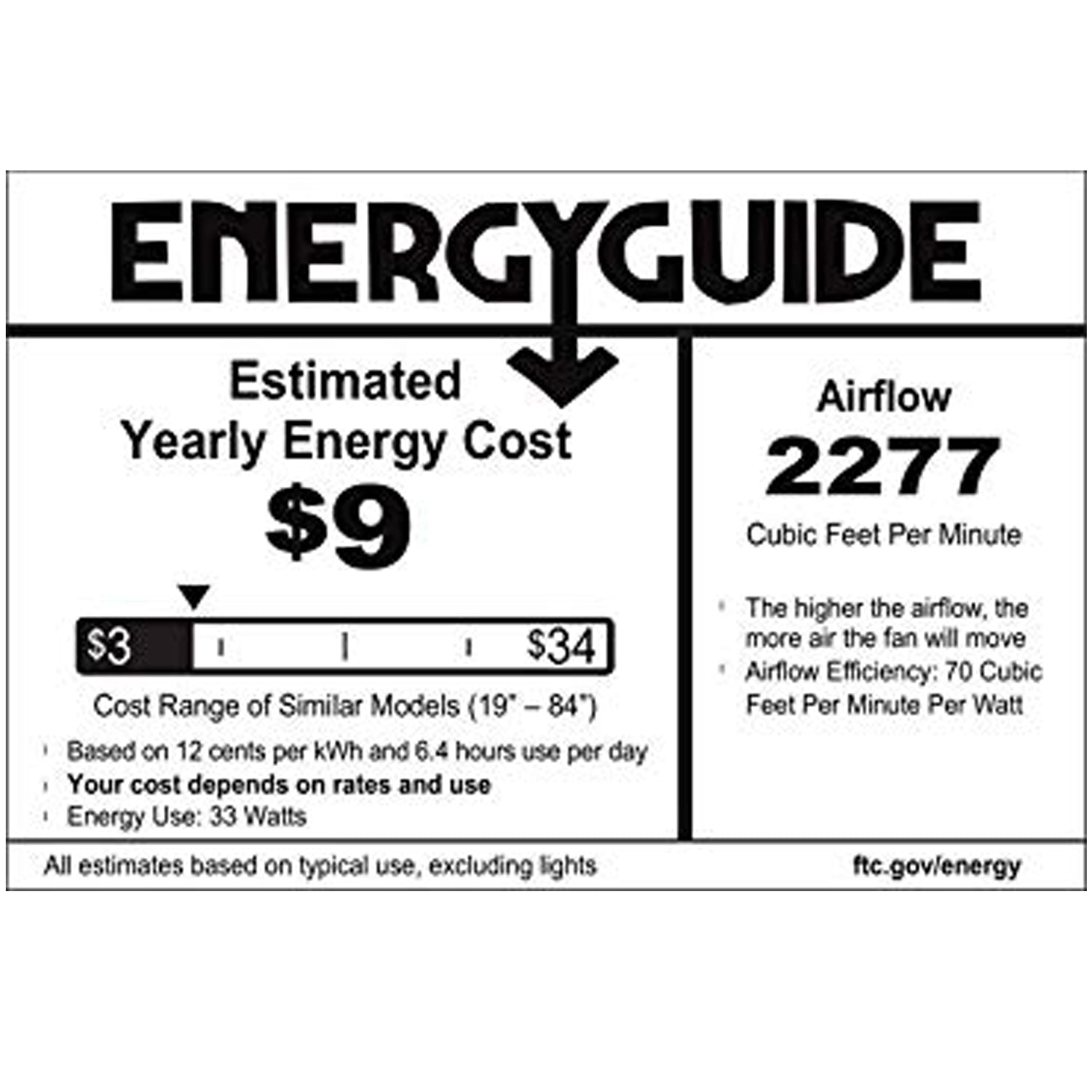 Prominence Home Reston 42" Bronze Modern Small Room Ceiling Fan with 3 Blades, LED Light Kit, Pull Chains & Reverse Airflow - Image 2