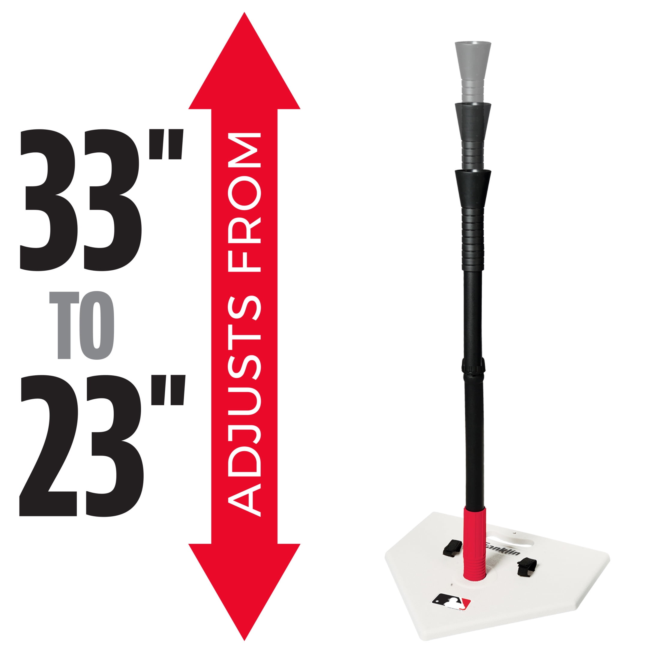 Franklin Sports MLB Kids Teeball Set - Batting Tee, Rebounder Net + Bases - Image 3