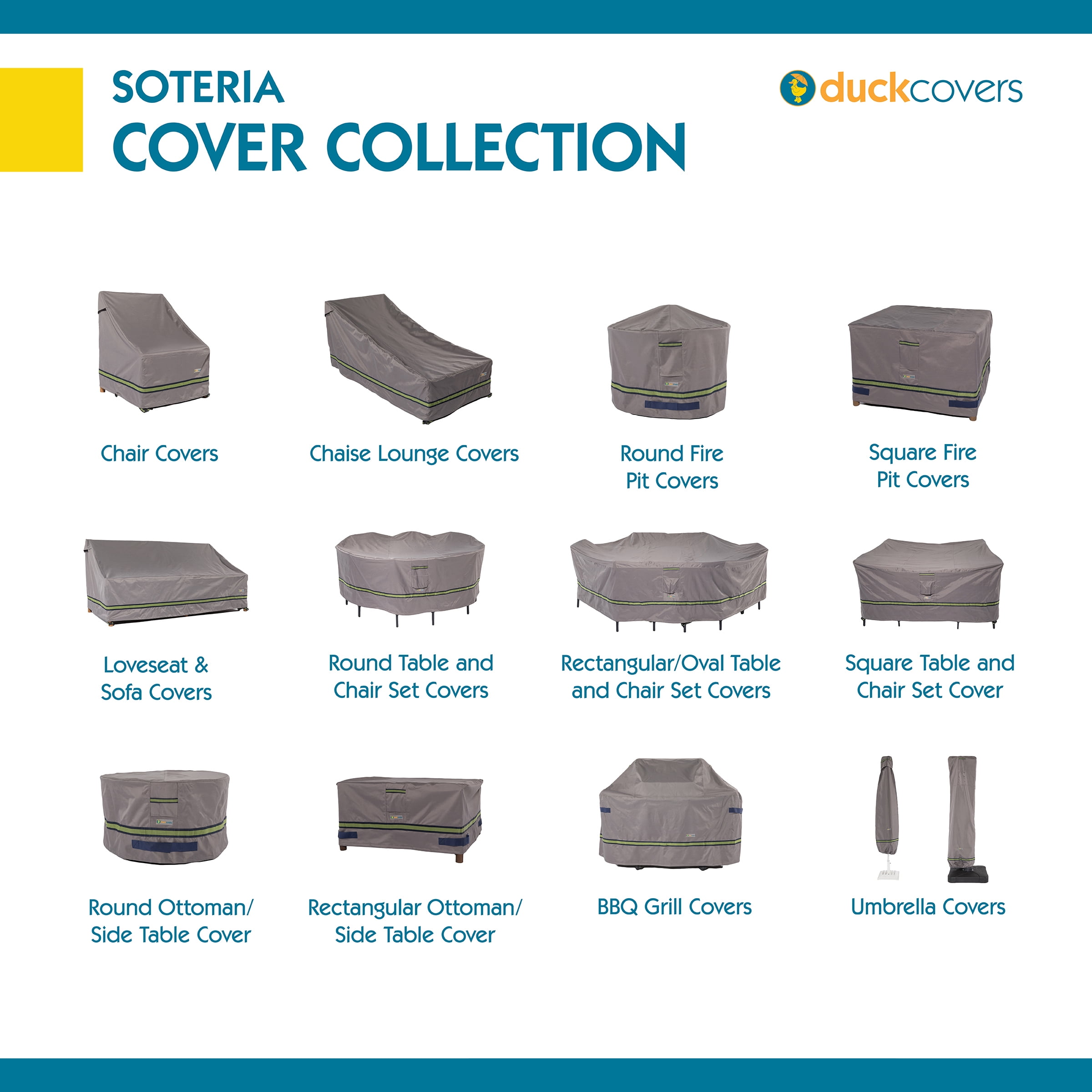 DUCKCOVERS® Soteria Waterproof Outdoor Fire Pit Cover - Image 4