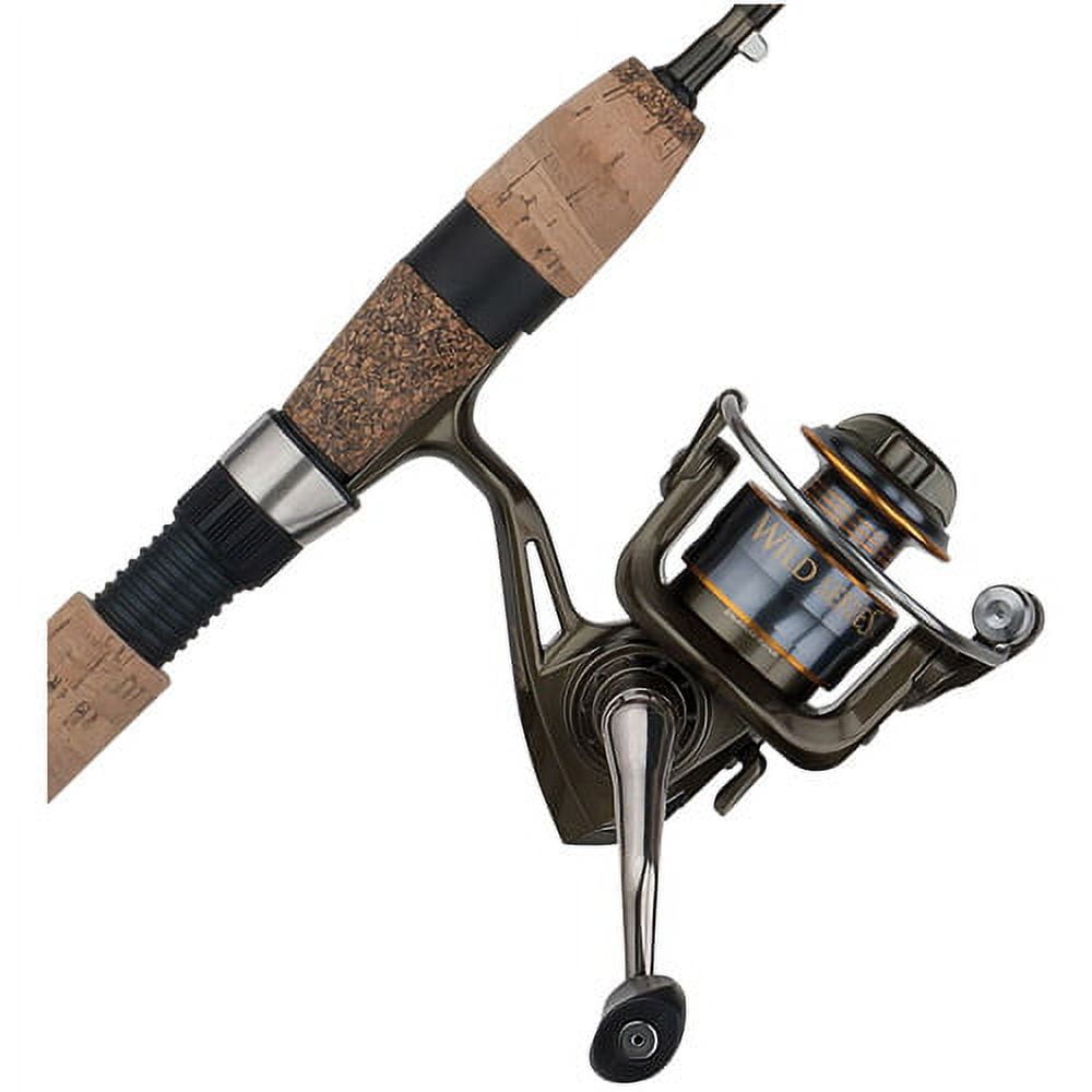 Shakespeare Wild Series Trout Combo, 7' Ultra Light Fishing Rod, 25 Size Reel - Image 2