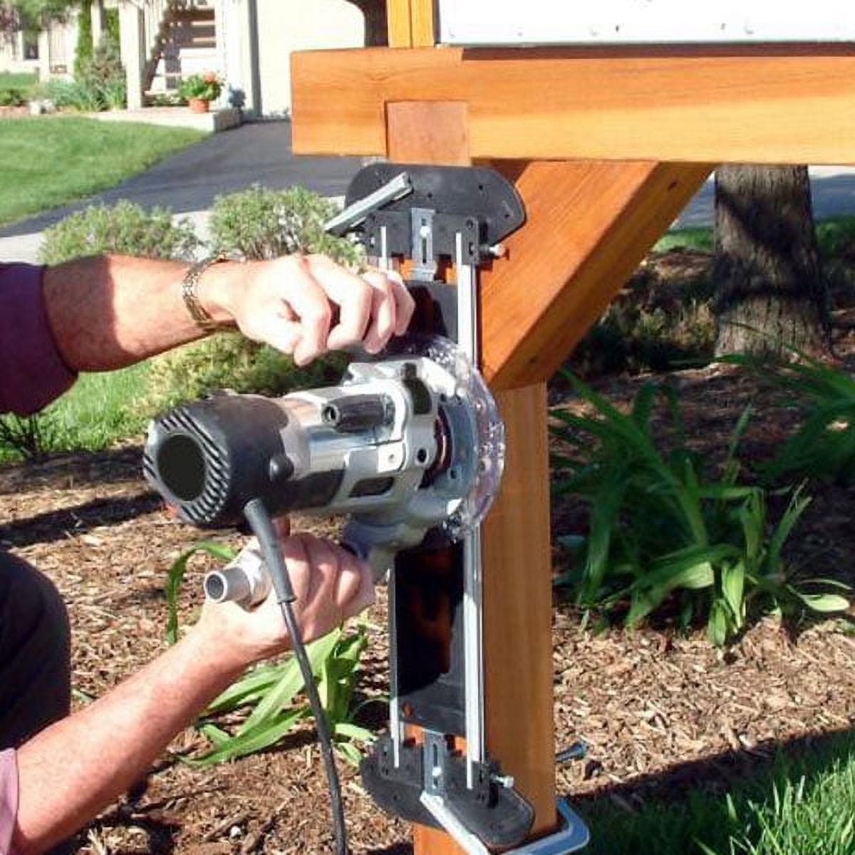 Milescraft 1212 SignPRO Sign Making Kit for Routers- 2.5 in. & 1.5 in. Horizontal Letters (166 templates), 1.5 in. & 2.5 in. Vertical Numbers (80 templates) - 3/8 in. Router Bit Included - Image 3