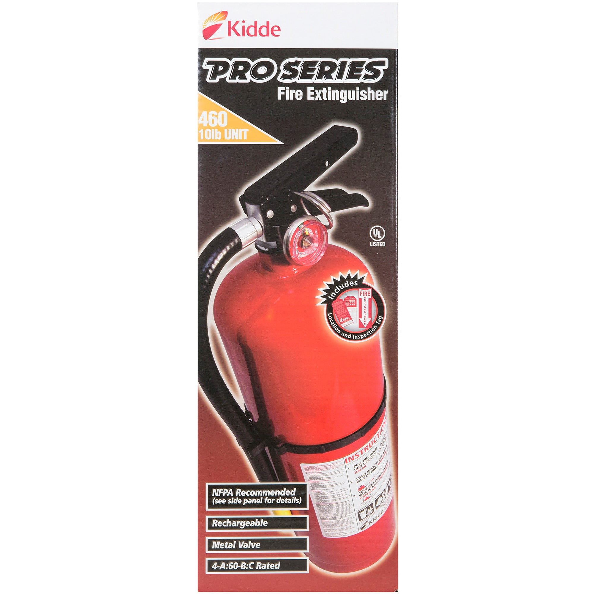 Kidde Pro 4-A:60-B:C Rechargeable Fire Extinguisher - Image 6