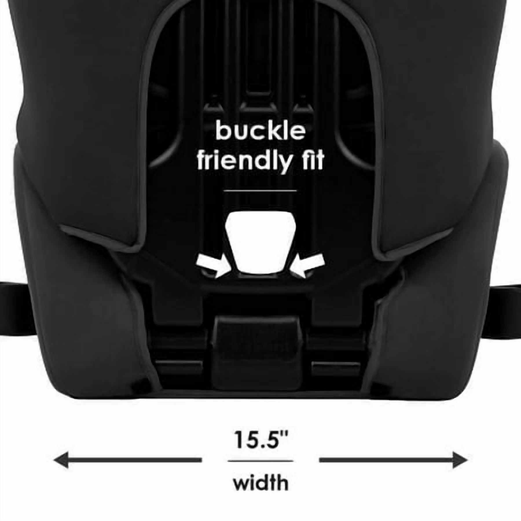 Diono Cambria 2 Latch 2-in-1 XL Highback Booster Car Seat, Black - Image 14