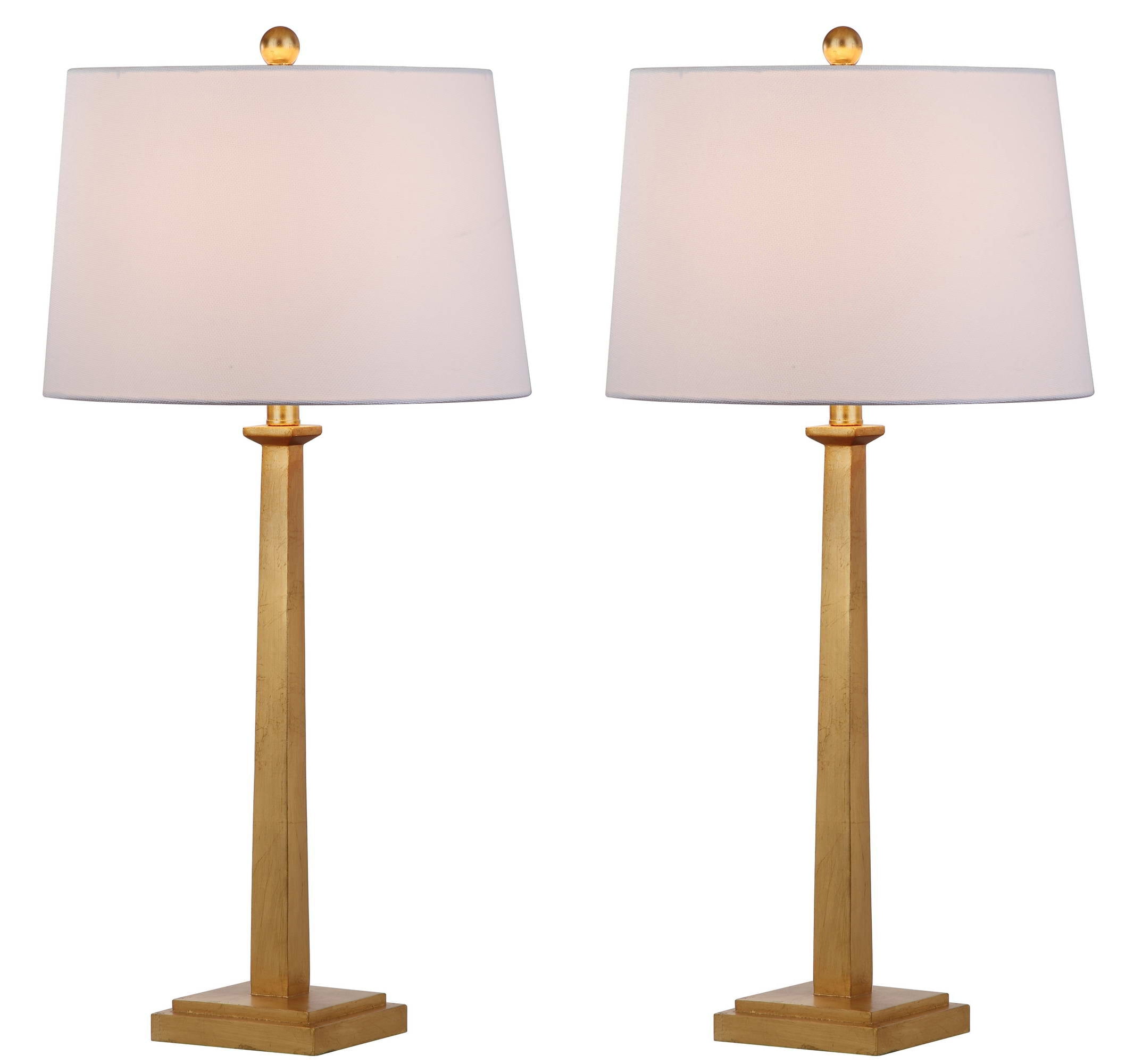 SAFAVIEH Andino Modern 31.5 In. High Table Lamp, Gold, Set of 2 - Image 16