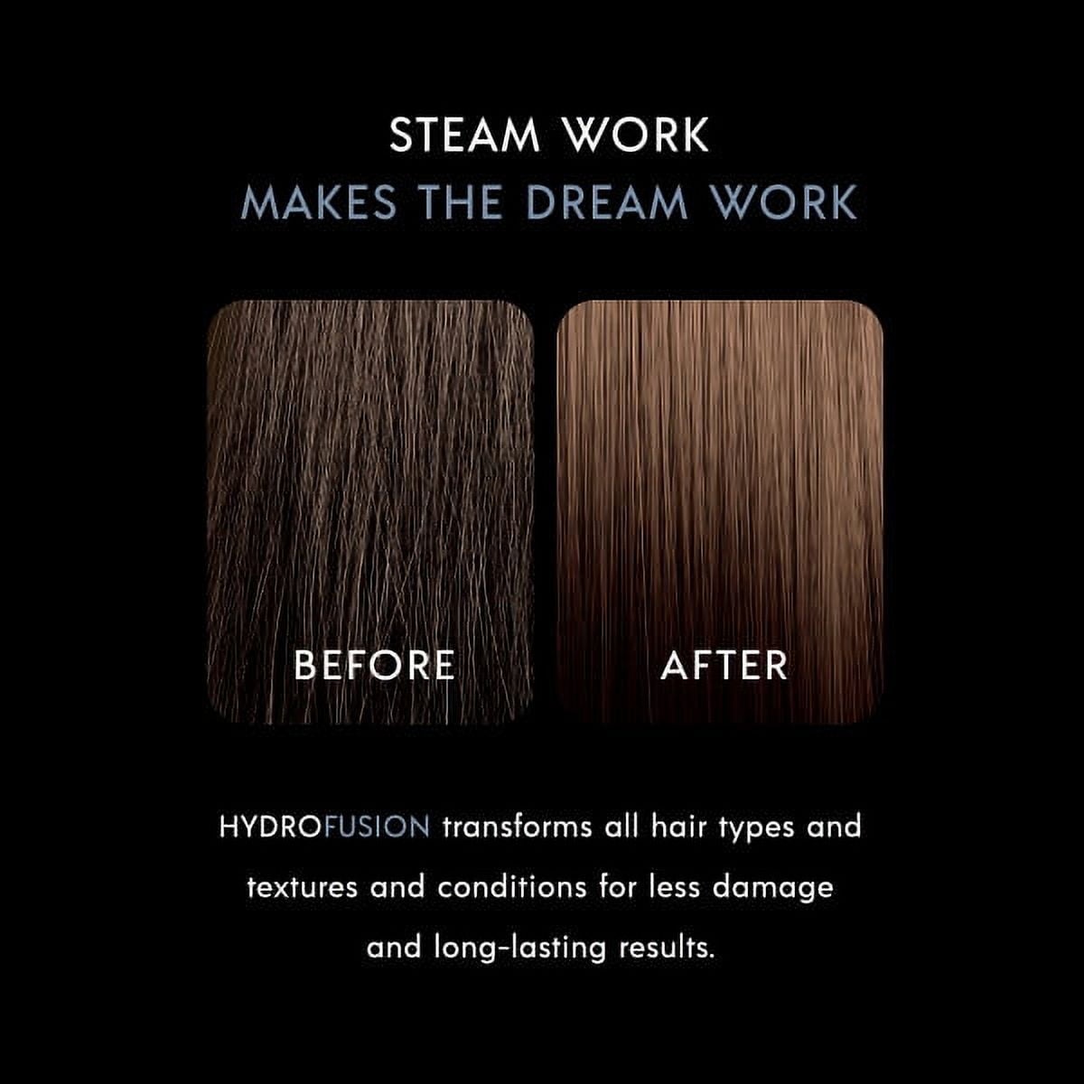 Conair Hydrofusion Steam Technology Flat Iron For Silky-Smooth Results With Mega Shine S9900 - Image 6