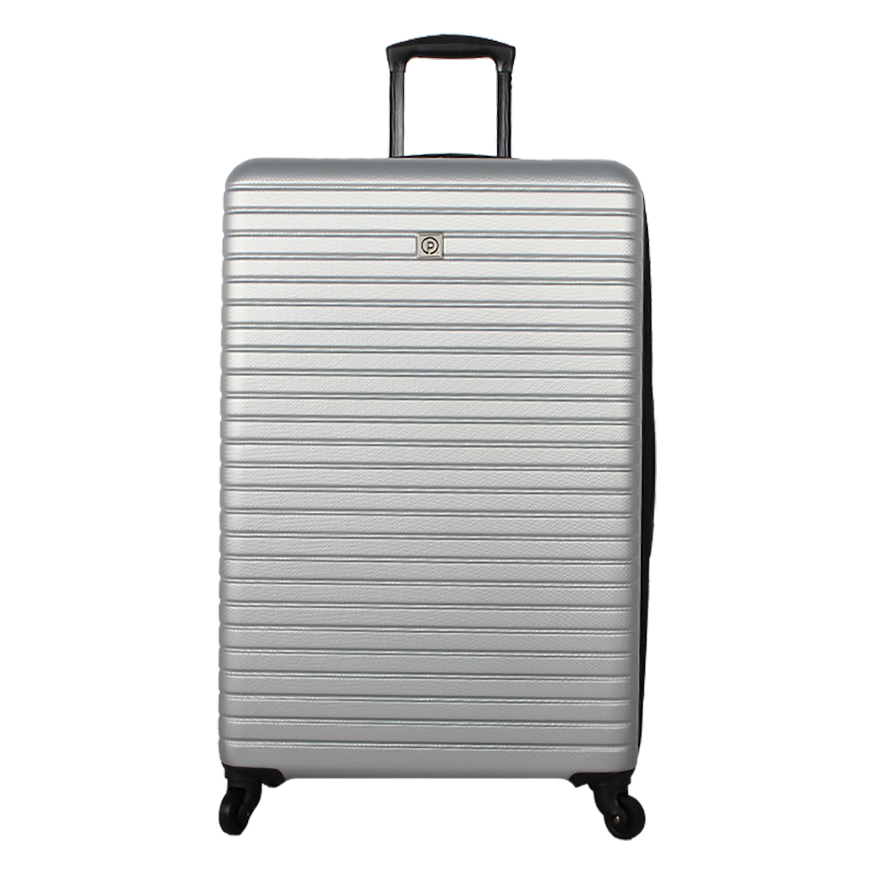 Protege, Vacationer Hard Side 28” Expandable Checked Luggage, Silver, Adult - Image 8