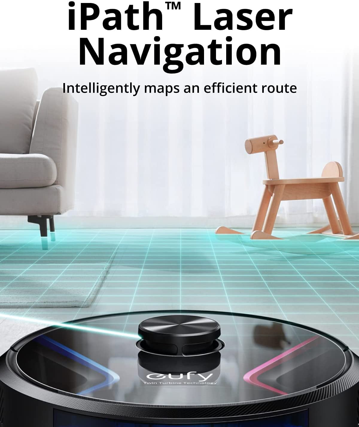Anker eufy RoboVac X8, Robot Vacuum with iPath Laser Navigation, 2000Pa x2 Suction - Image 6