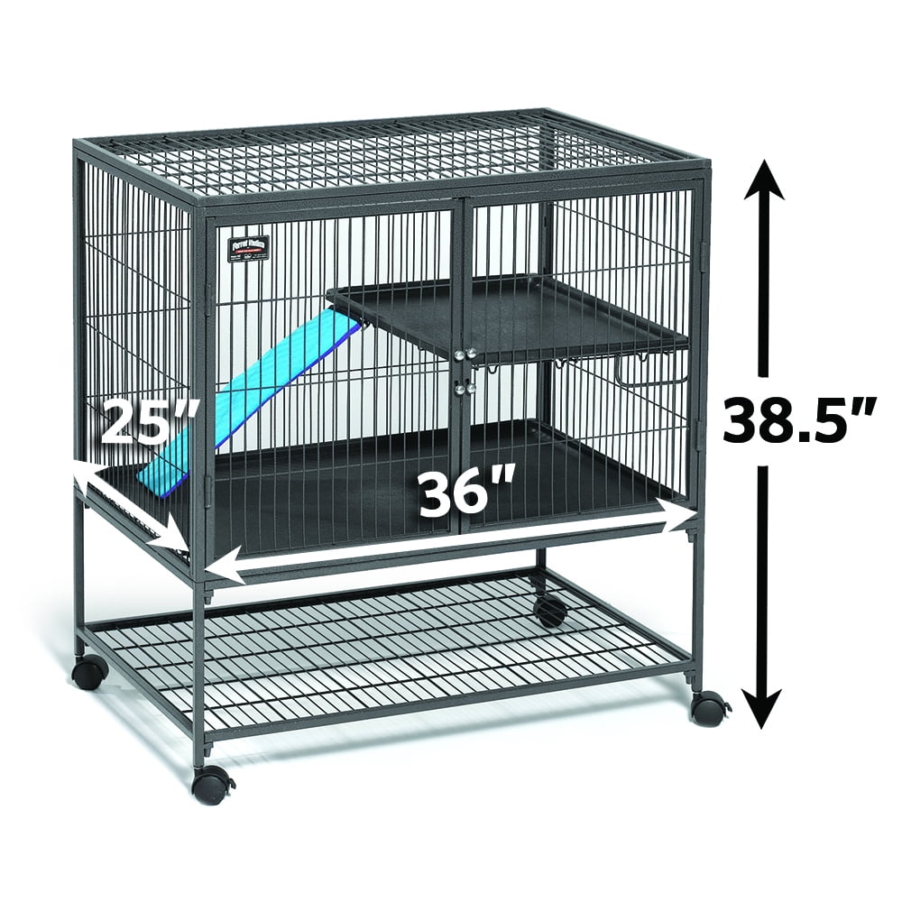MidWest Homes For Pets Deluxe Ferret Nation Single Unit Small Animal Cage - Image 4