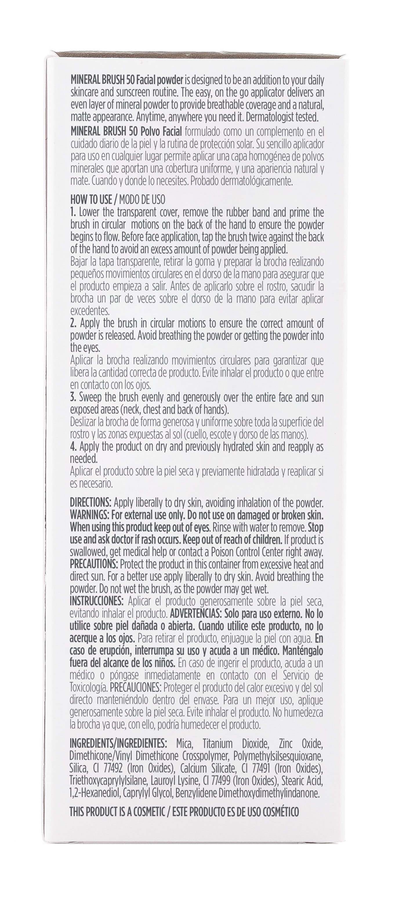 ISDIN Mineral Brush Powder, Facial Pollution and Blue Light Protection, a Complement to your Sun Care Routine, Suitable for Sensitive Skin - Image 8