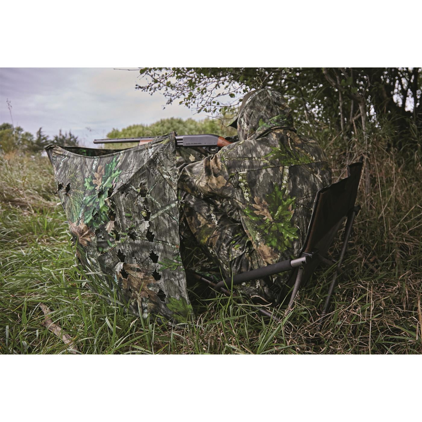 Guide Gear Magnum Turkey Chair, Mossy Oak NWTF Obsession Camo Mossy Oak Obsession - Image 7