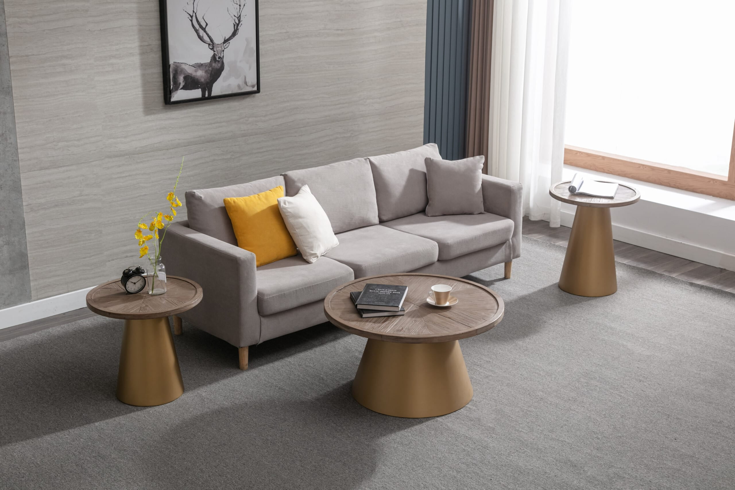 Boraam Patrick 2pc Accent End Table Set - Image 7