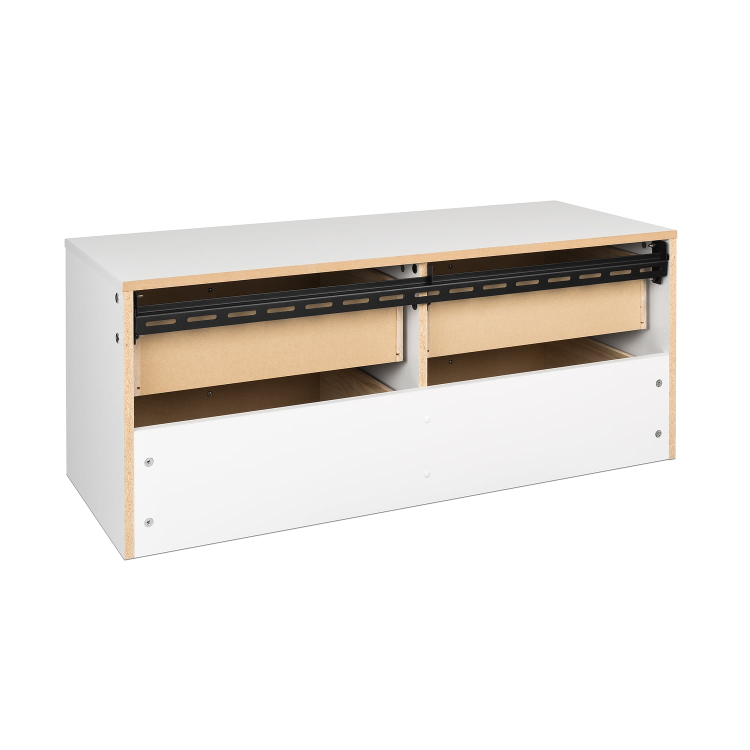 Prepac Floating 4-Drawer Dresser, White - Image 9