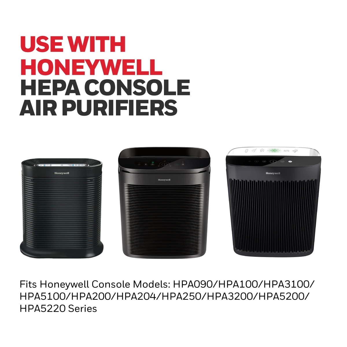 Honeywell Air Purifier Replacement Filter, HRF-ARVP200, HEPA Filter, Value Pack - Image 2