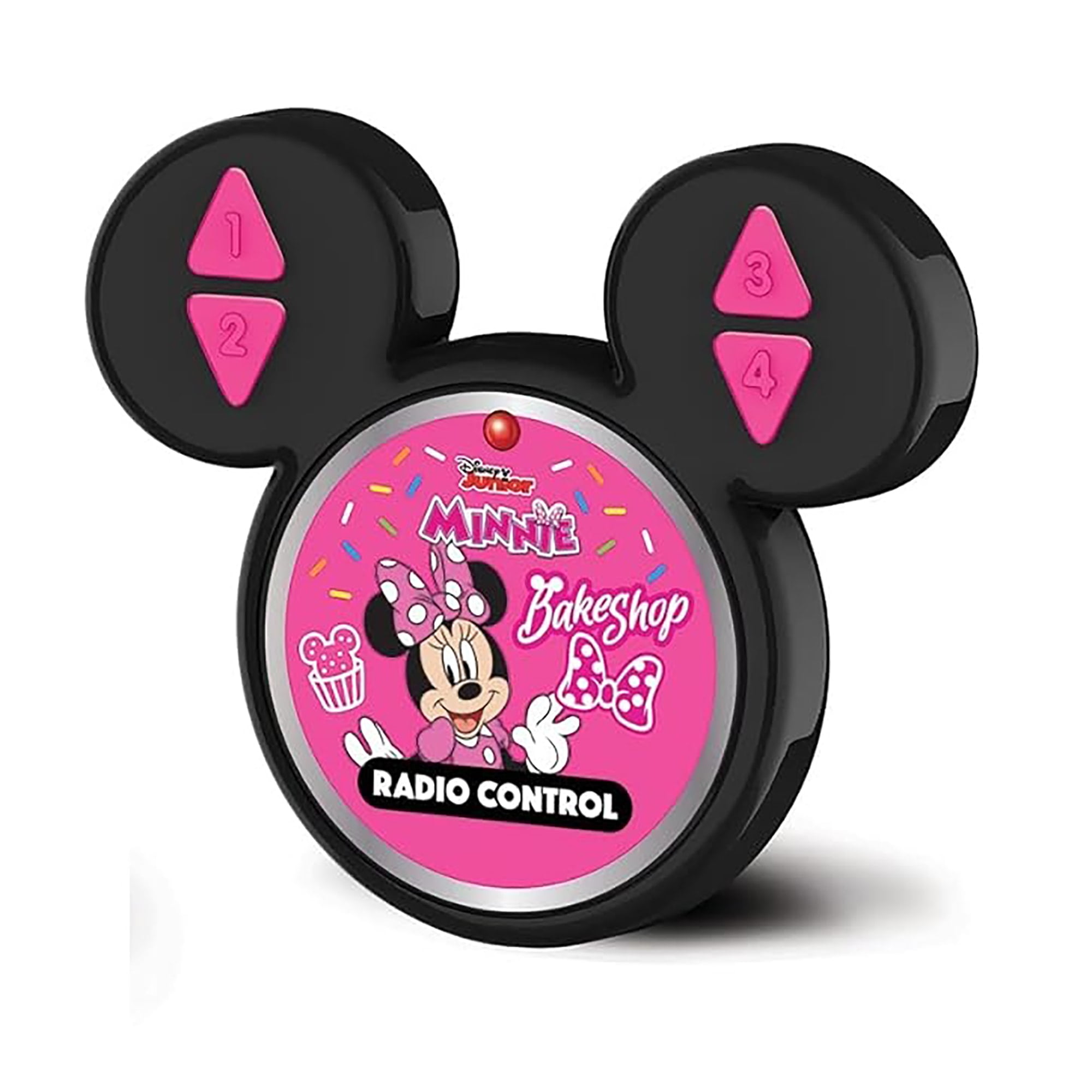 Disney Junior: 9" RC - Minnie's Bakeshop Truck – 2.4 GHz Full-Function Remote Control Minnie Mouse Vehicle, Perform Wheelies & Spins, Kids Ages 3+ - Image 5