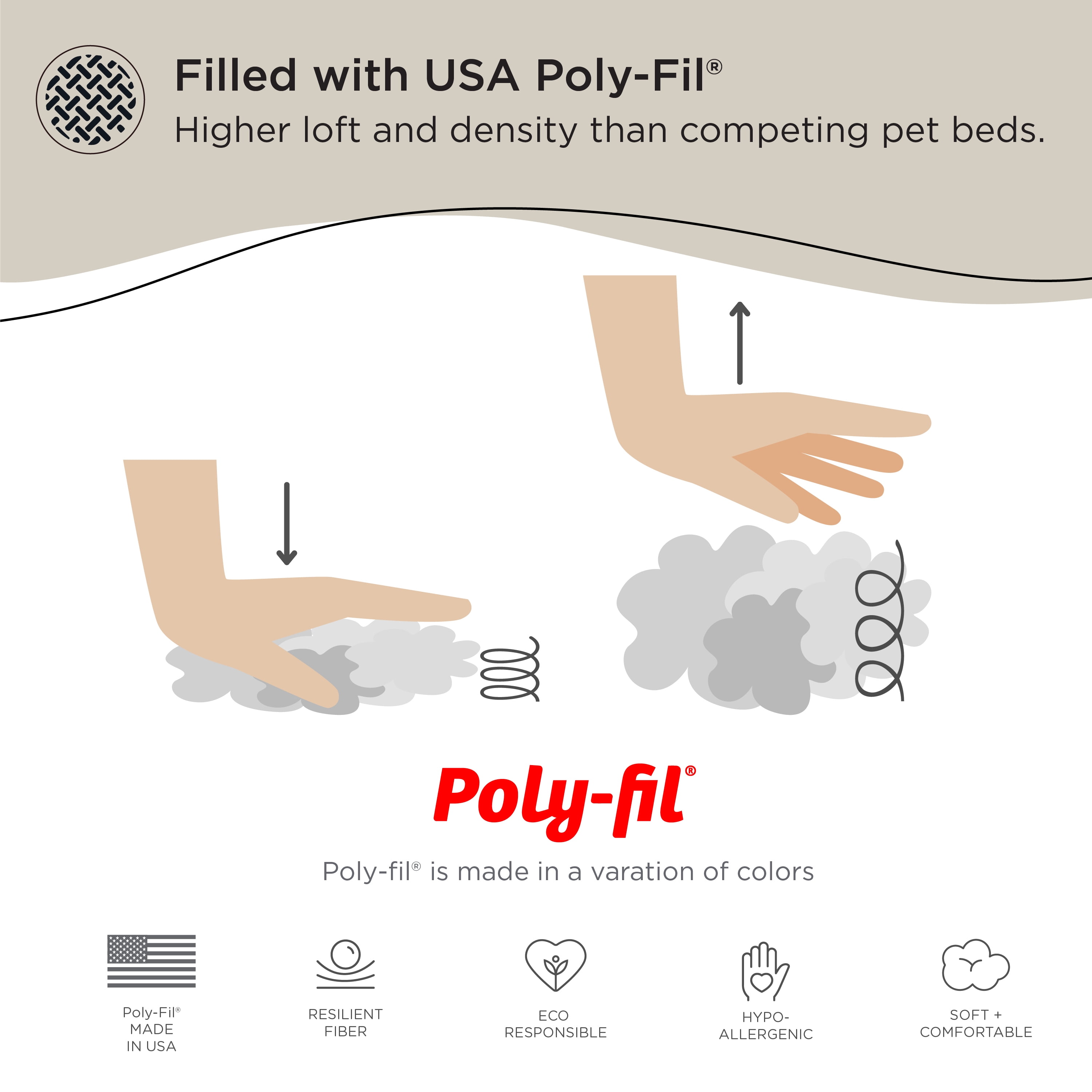 Best Friends by Sheri The Original Calming Donut Dog and Cat Bed in Lux Fur Oyster, Large 36x36" - Image 4