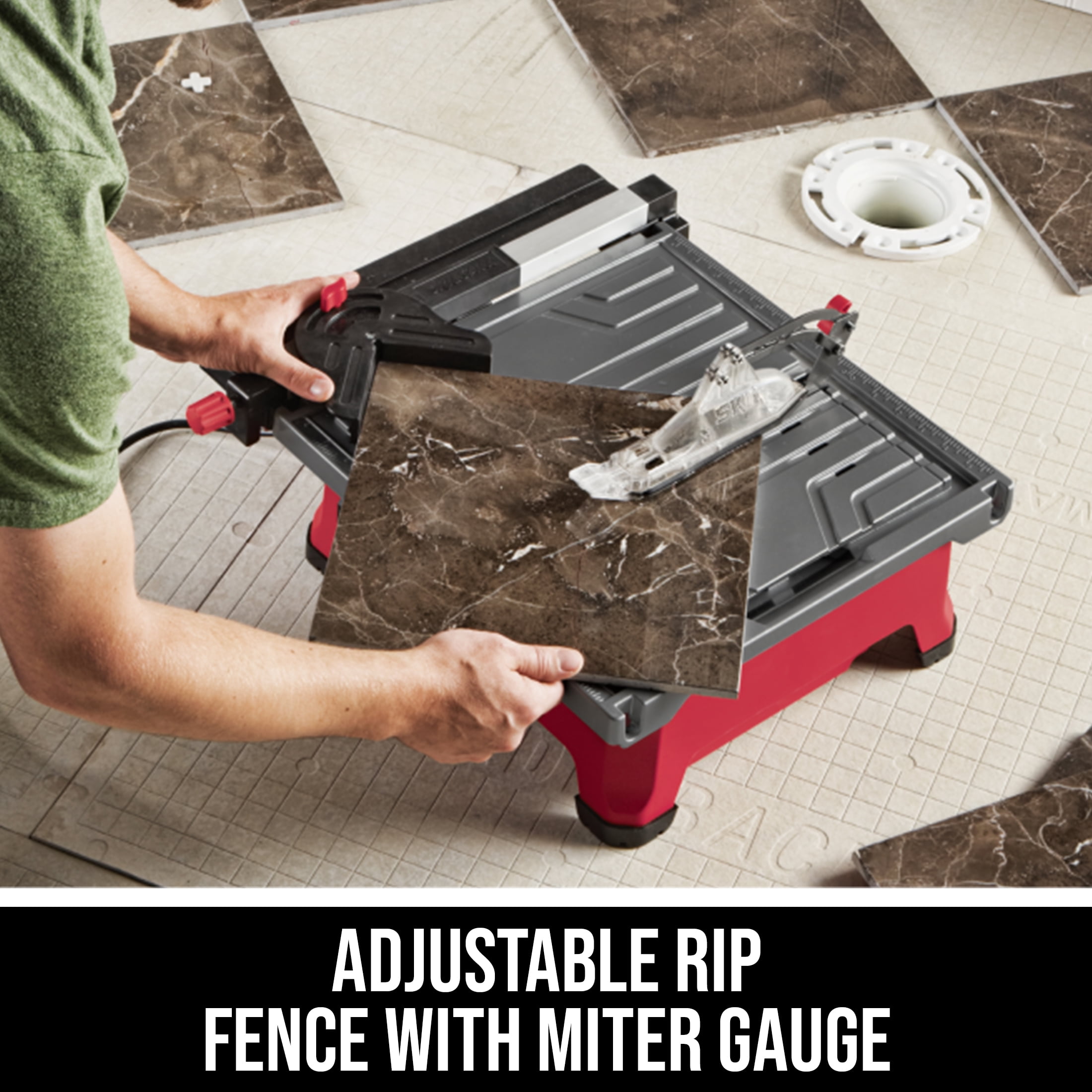 SKIL 3550-02 Corded 7 Inch Wet Tile Saw with Hydro Lock System and Aluminum Table Top - Image 3