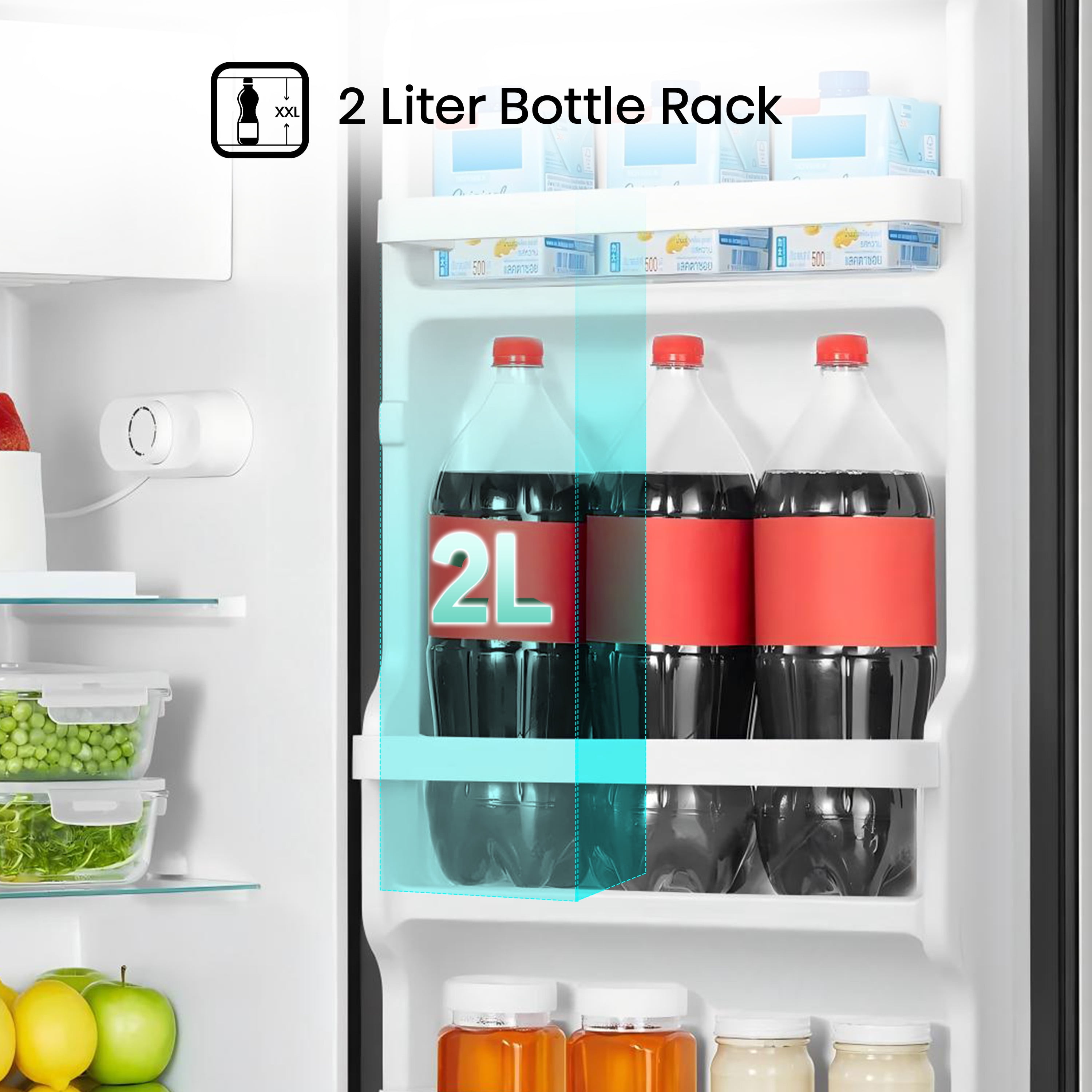 Hisense 4.4 Cu ft Single Door Mini Refrigerator, 1 Year Warranty, Energy Star, WMS044M6XVE New - Image 9