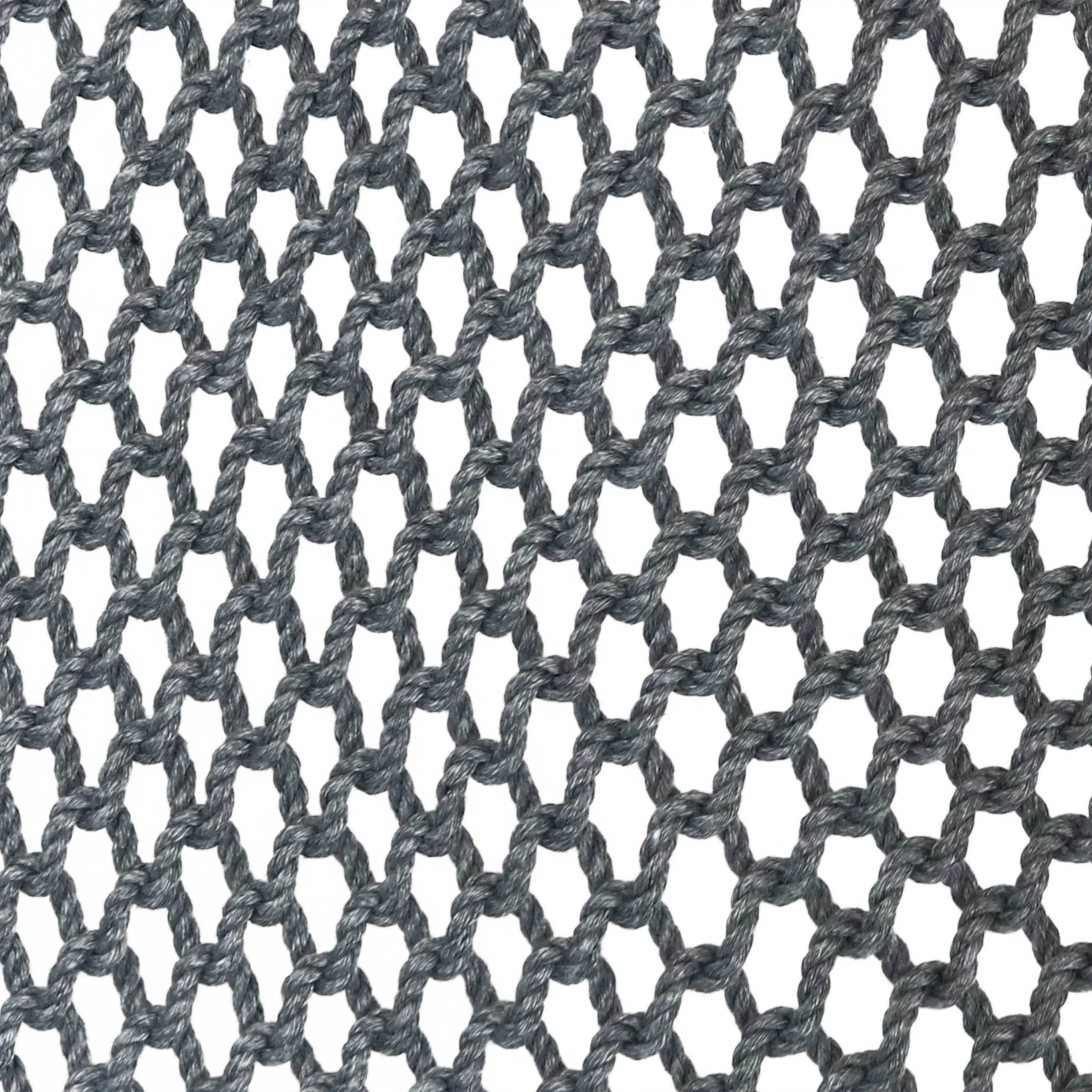 Sunnydaze Polyester Rope Indoor and Outdoor Hammock Hanging Chair with Spreader Bar - Gray - Image 7