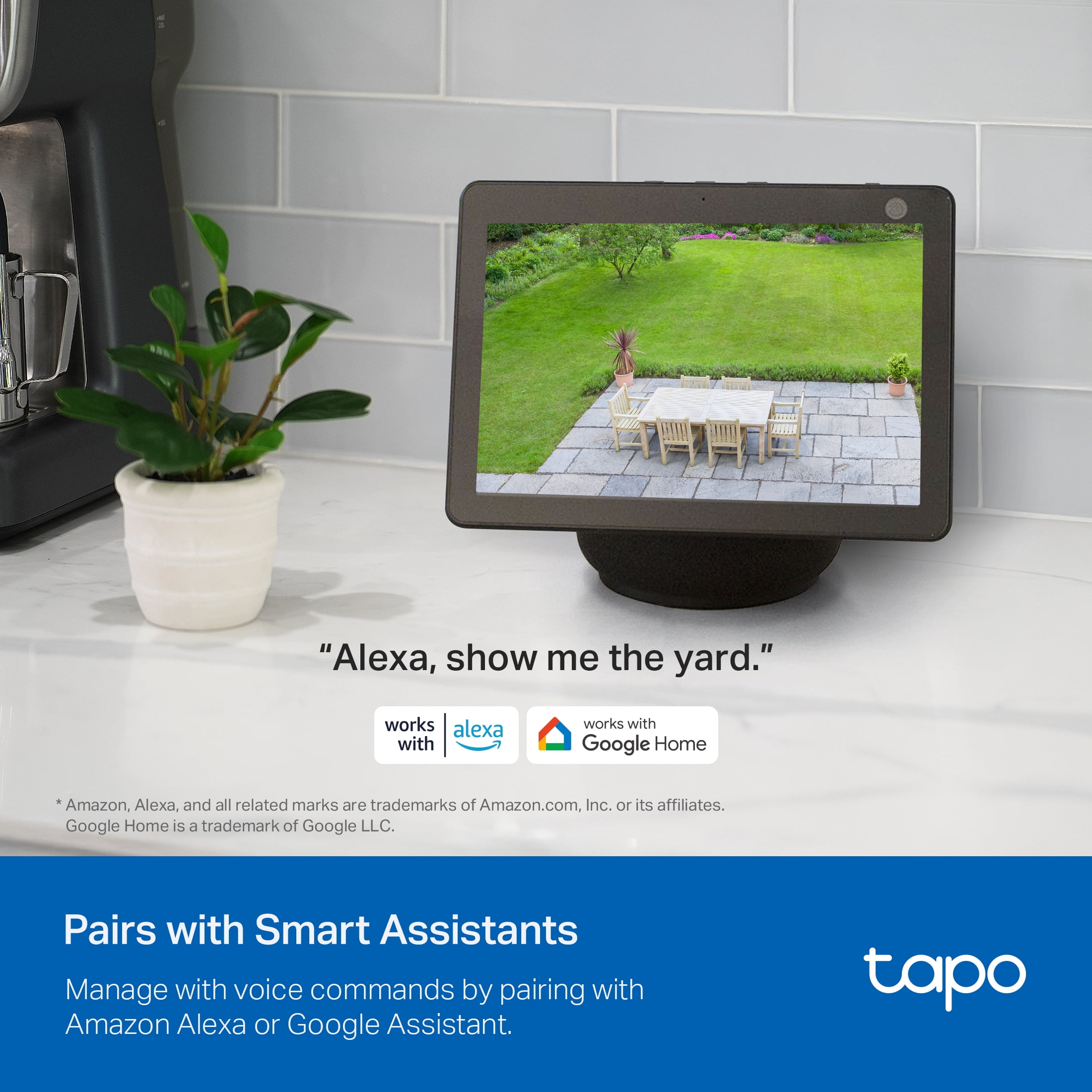 TP-Link Tapo Wired, Ultra-Bright Motion-Activated, Weatherproof Floodlight with 2K Camera, Two-Way Audio, Full-Color Night Vision, Smart AI Detection. Easy App Setup. No-Subscription Required - TC53 - Image 4