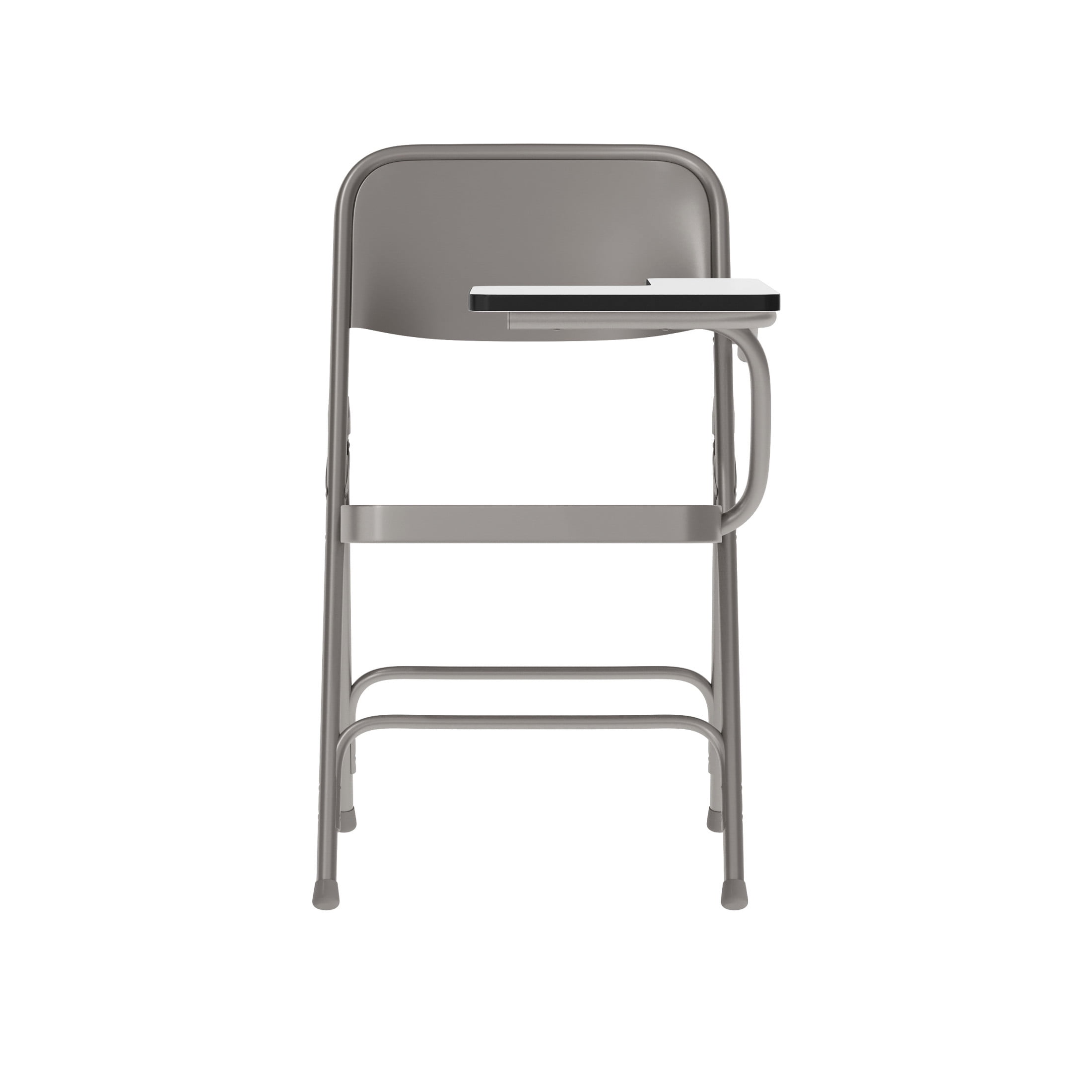 Flash Furniture Ralph Premium Steel Folding Chair with Left Handed Tablet Arm - Image 7