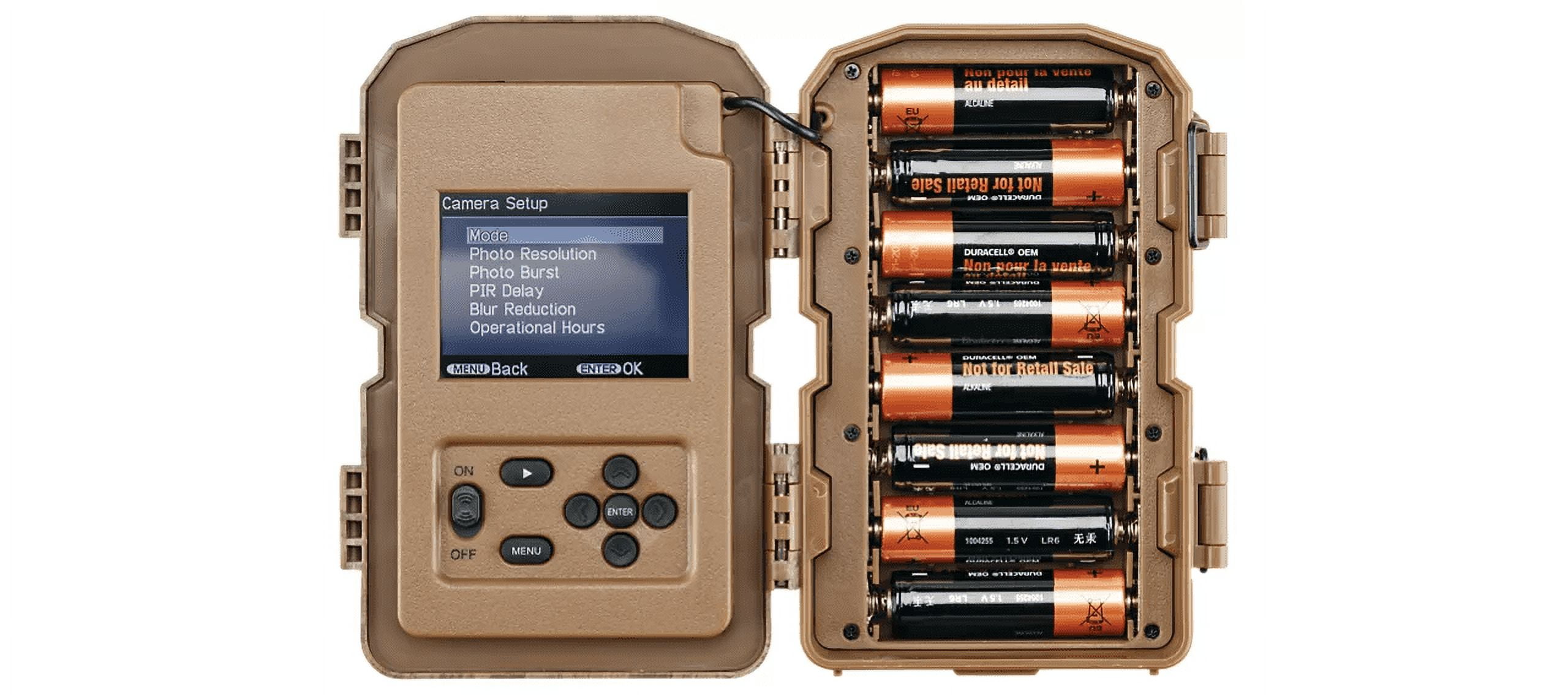 Muddy Pro Cam 24 Combo - 24 MP & 720 Video at 30FPS 0.5 Sec Trigger Speed 80Ft Detection IR Range Durable Hunting Outdoor Scouting Trail Camera, 8 AA Batteries & 16GB SD Card Included - Image 4