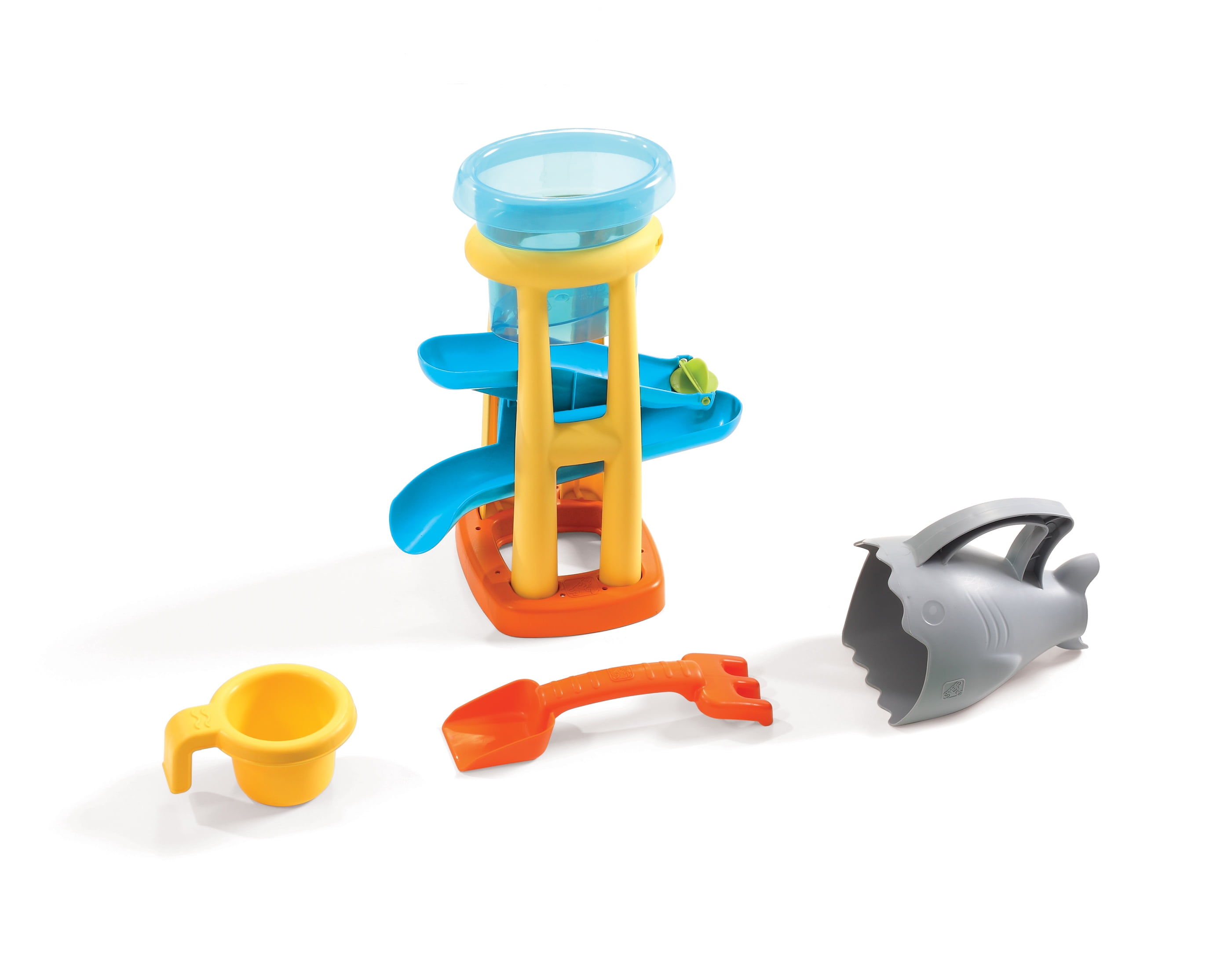 Step2 Splash n' Scoop Bay Blue Plastic Sand and Water Table for Toddlers - Image 5