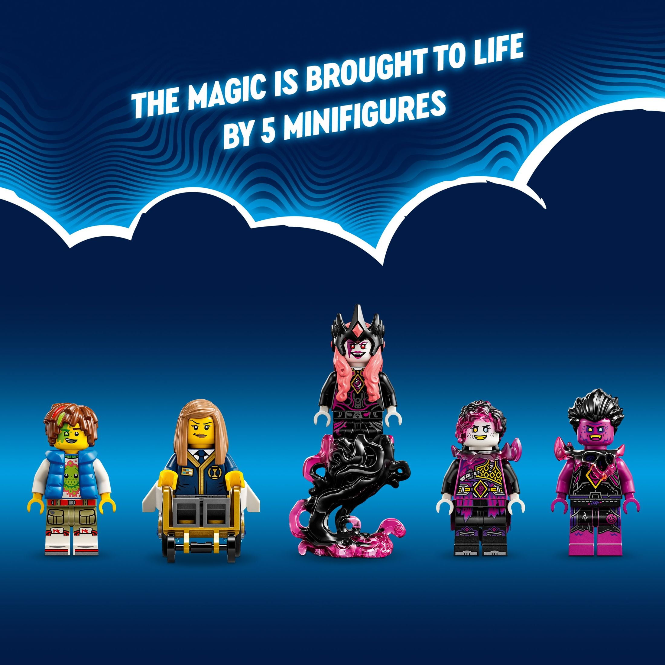 LEGO DREAMZzz The Never Witch’s Midnight Raven Building Toy - Christmas Toys for Boys & Girls, Age 9+ - Kids Toys W/ 3 Building Options & 5 Minifigures - 71478 - Image 7