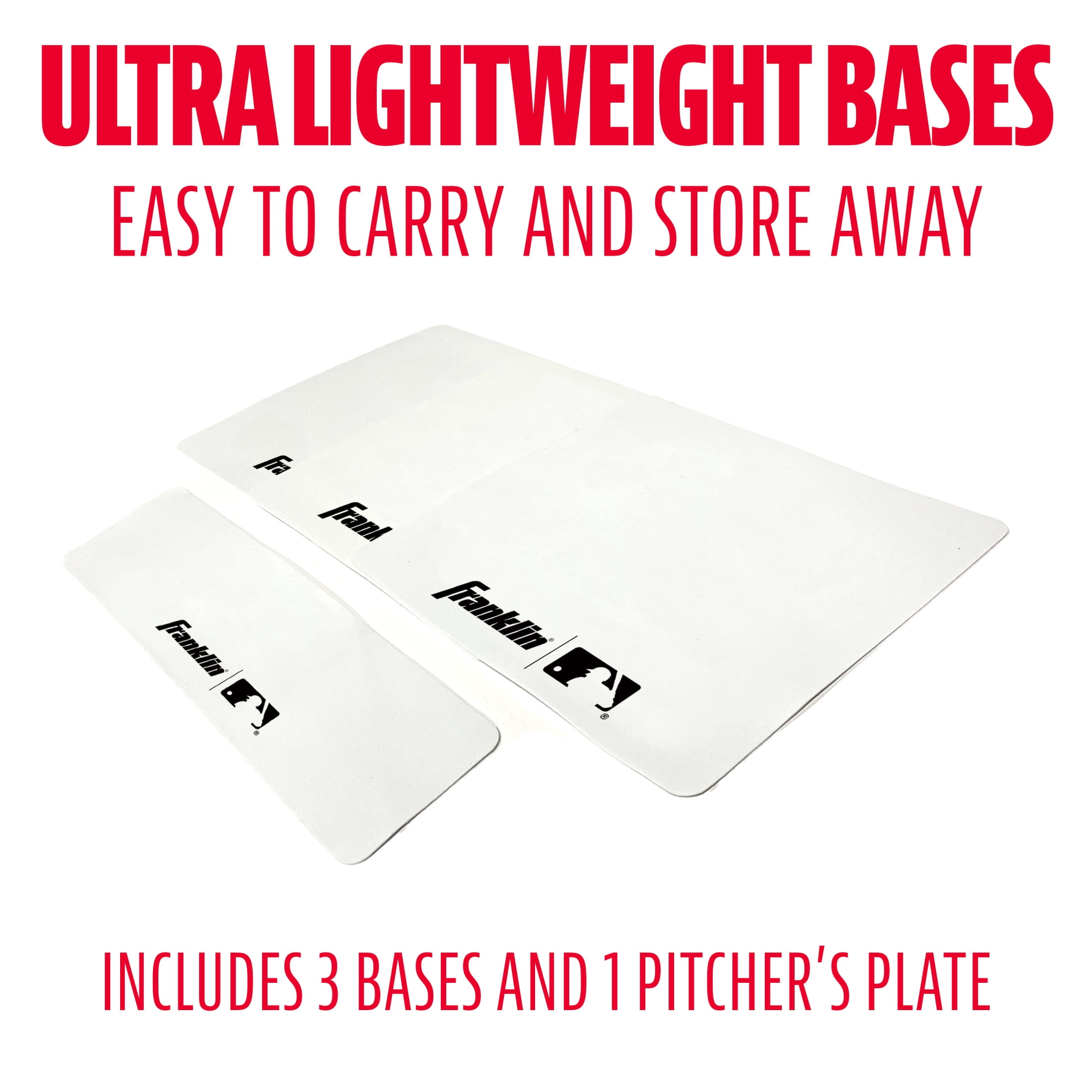 Franklin Sports MLB Kids Teeball Set - Batting Tee, Rebounder Net + Bases - Image 12