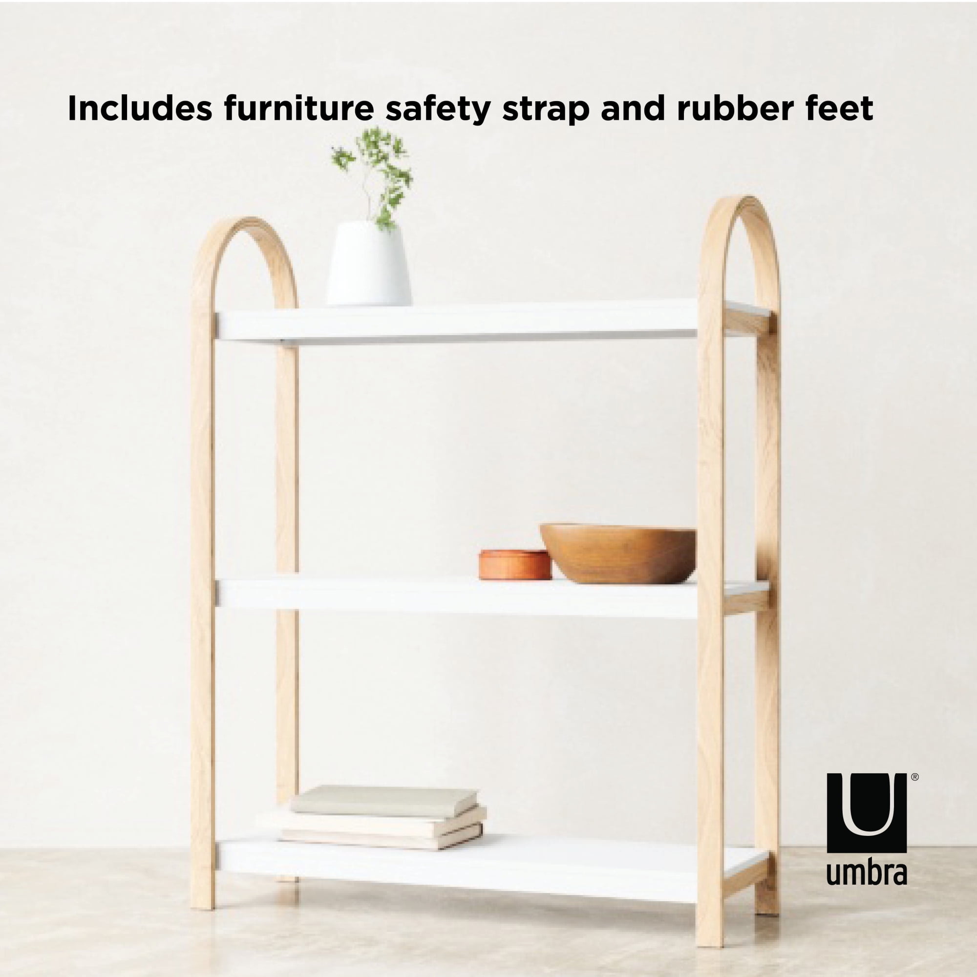 Umbra Bellwood Freestanding Shelf - Image 3