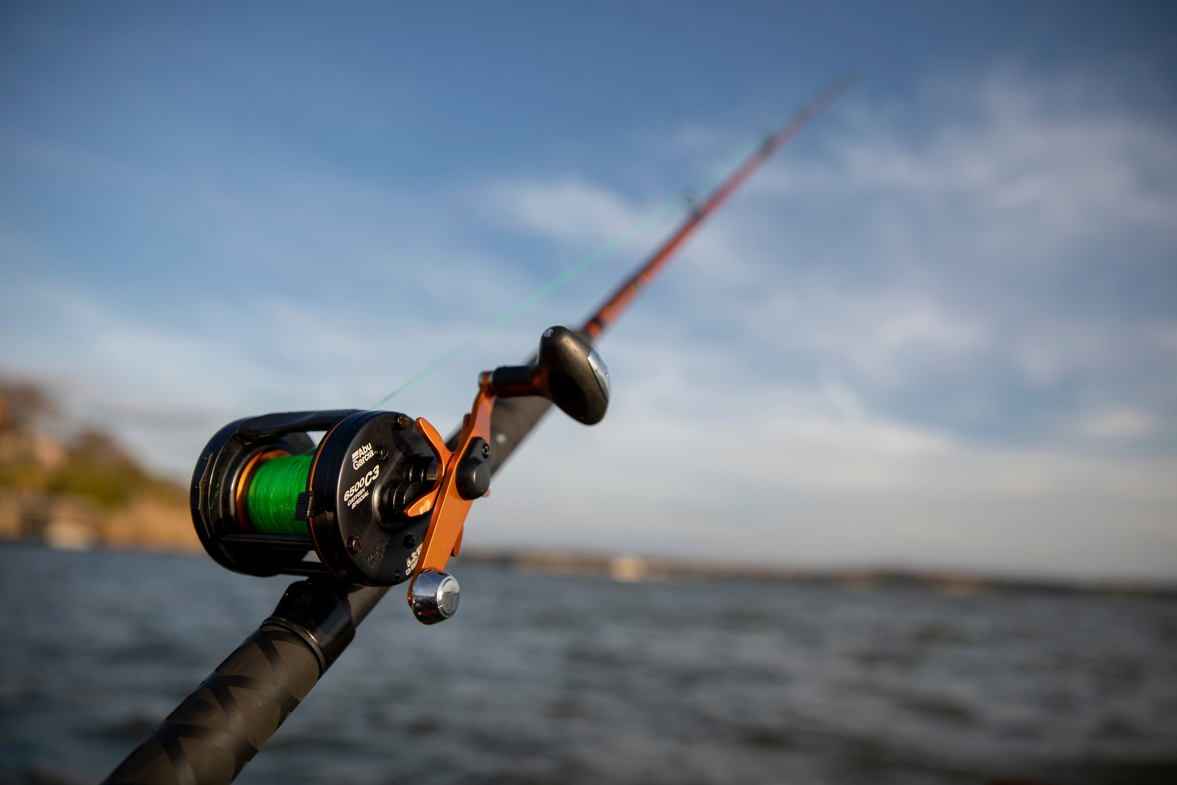 Abu Garcia Ambassadeur Catfish Special Round Baitcast Reel, Size 6500 - Image 5