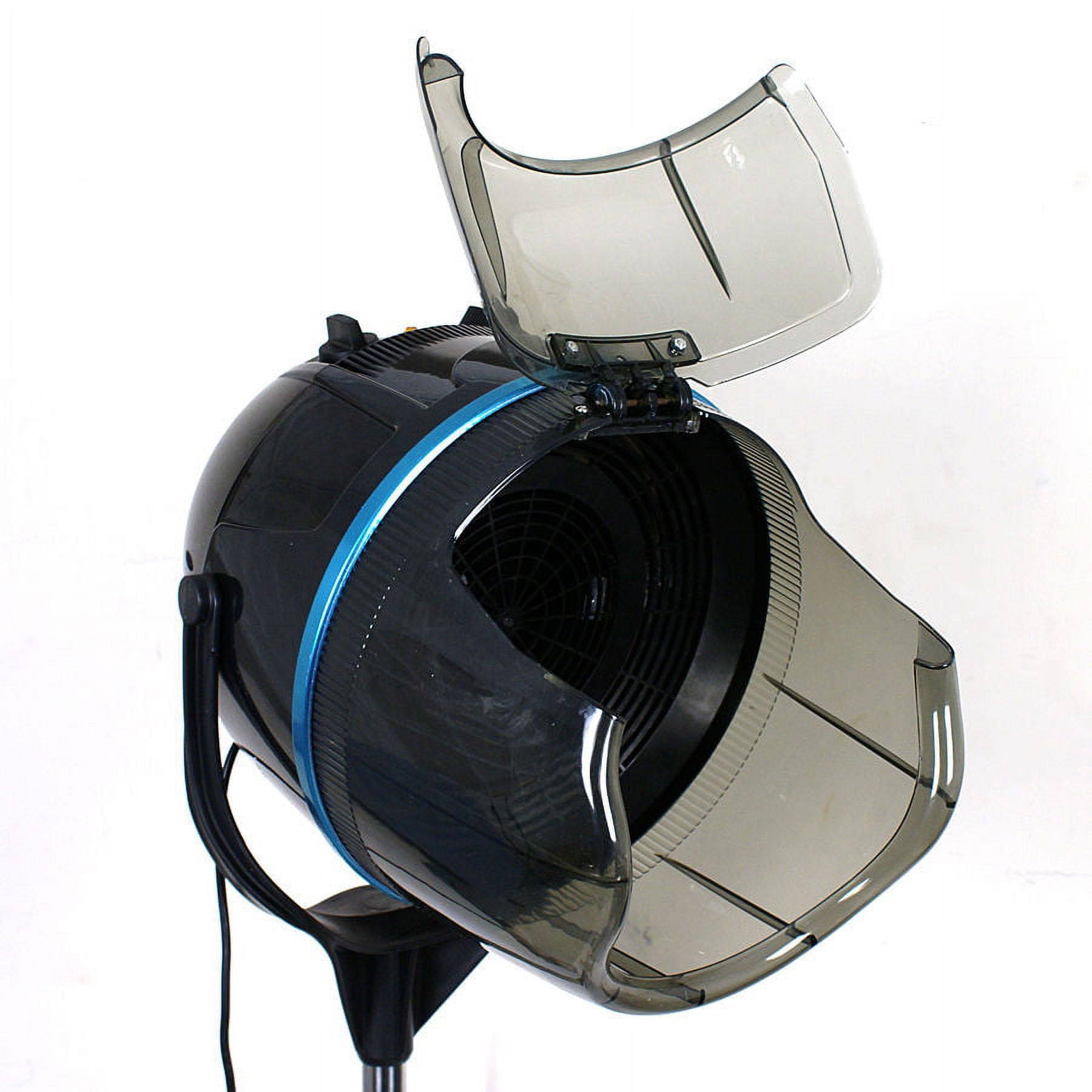 ZENSTYLE Professional 1300W Adjustable Hooded Floor Hair Bonnet Dryer Stand Up Rolling Base with Wheels Salon Equipment - Image 2