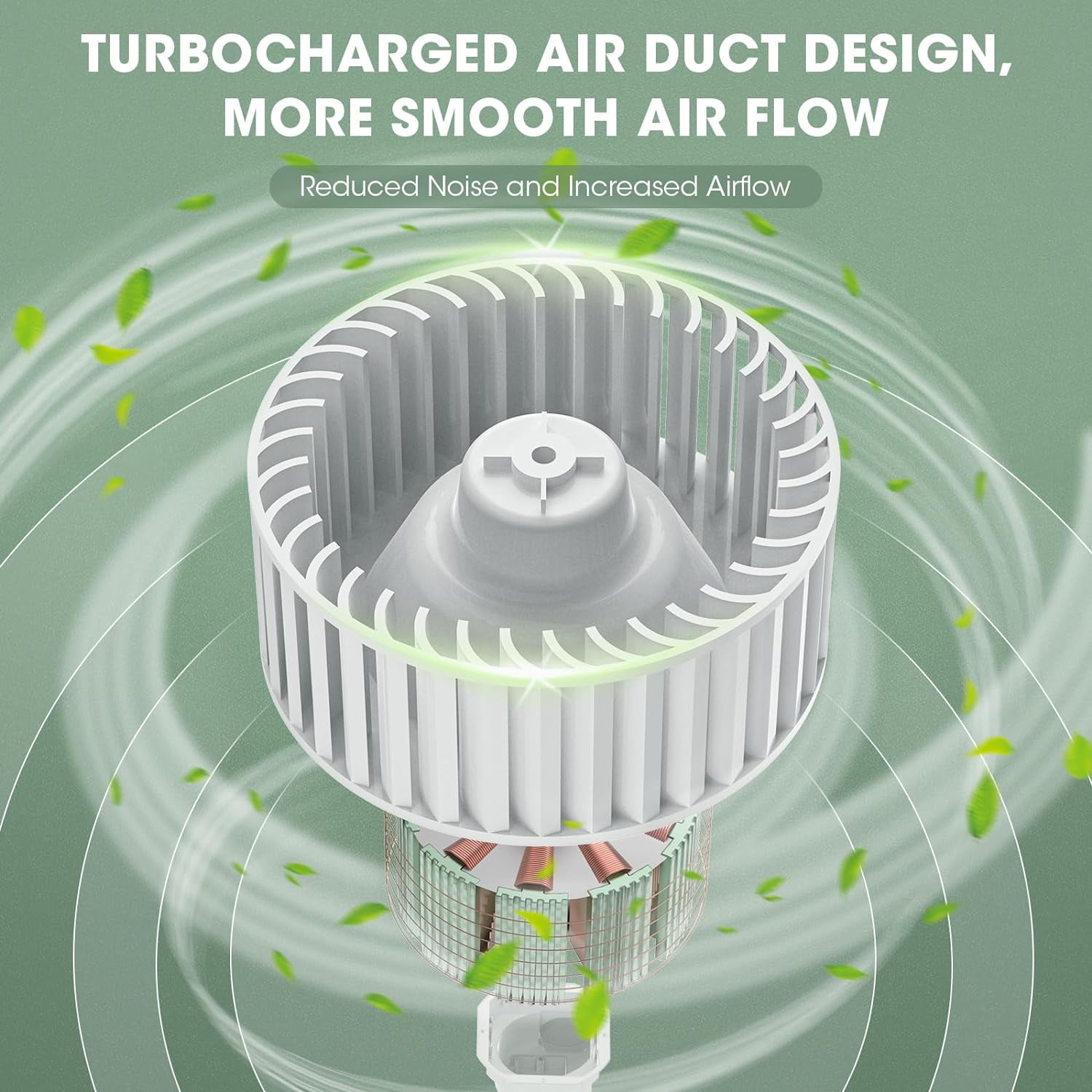 FASDUNT Bathroom Exhaust Fan with Light, 12W Bathroom Fan with LED Light Combo, 120 CFM 1.0 Sones Quiet Ventilation Fan and Light Combo 5000K for Home Bath Office Hotel, White - Image 4