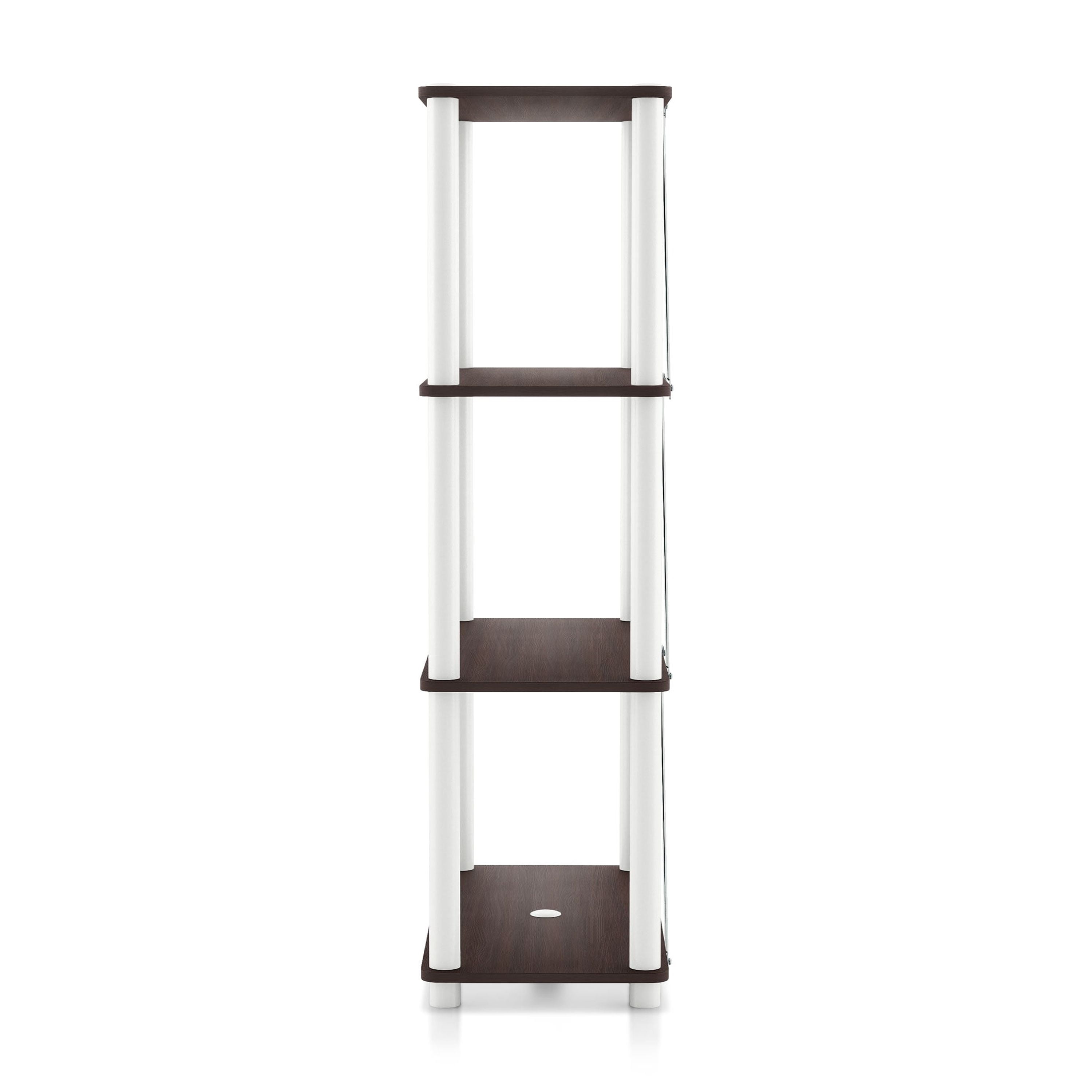 Furniture of America Brooks Adult Open Display Shelf Bookcase, 4-Tier 27-inch Shelves, Espresso - Image 3