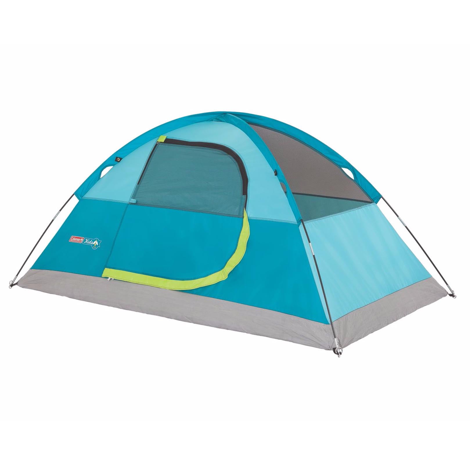 Coleman Wonder Lake Glow in the Dark Dome 4' x 7' Youth Tent, 1 Room, Teal - Image 3