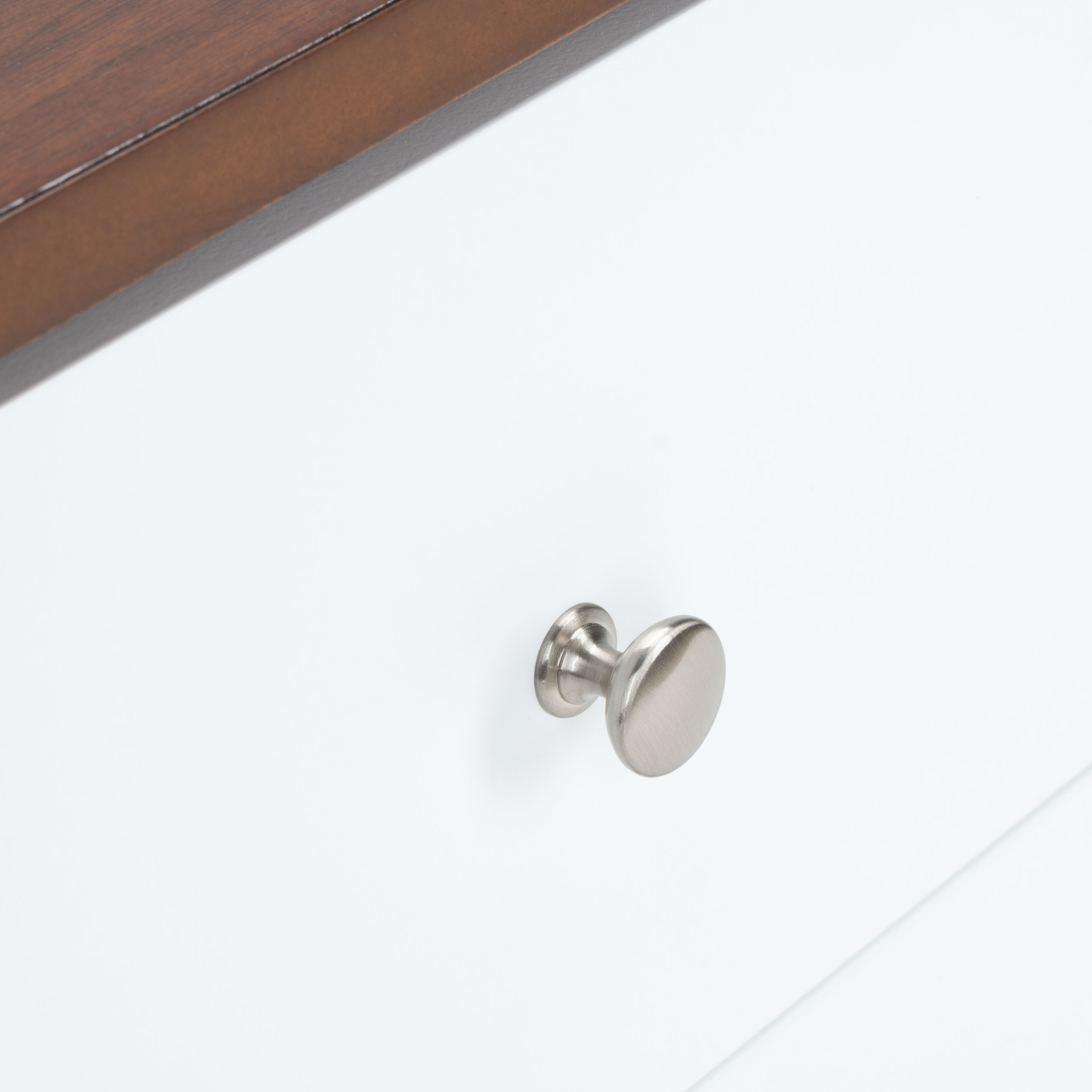 SAFAVIEH Winchester Rustic 2 Drawer Night Stand, Walnut/White - Image 3