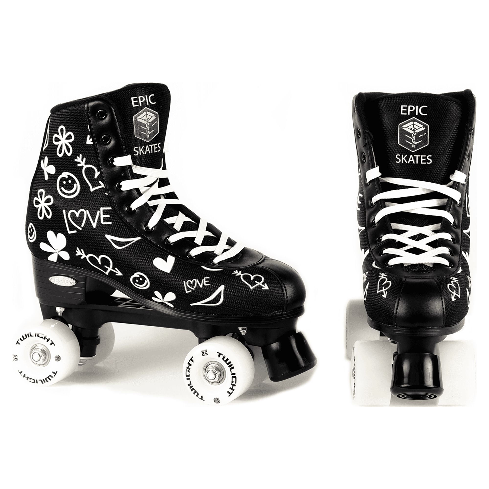 Epic Skates Luv Quad Roller Skates - Youth 6 - Image 2