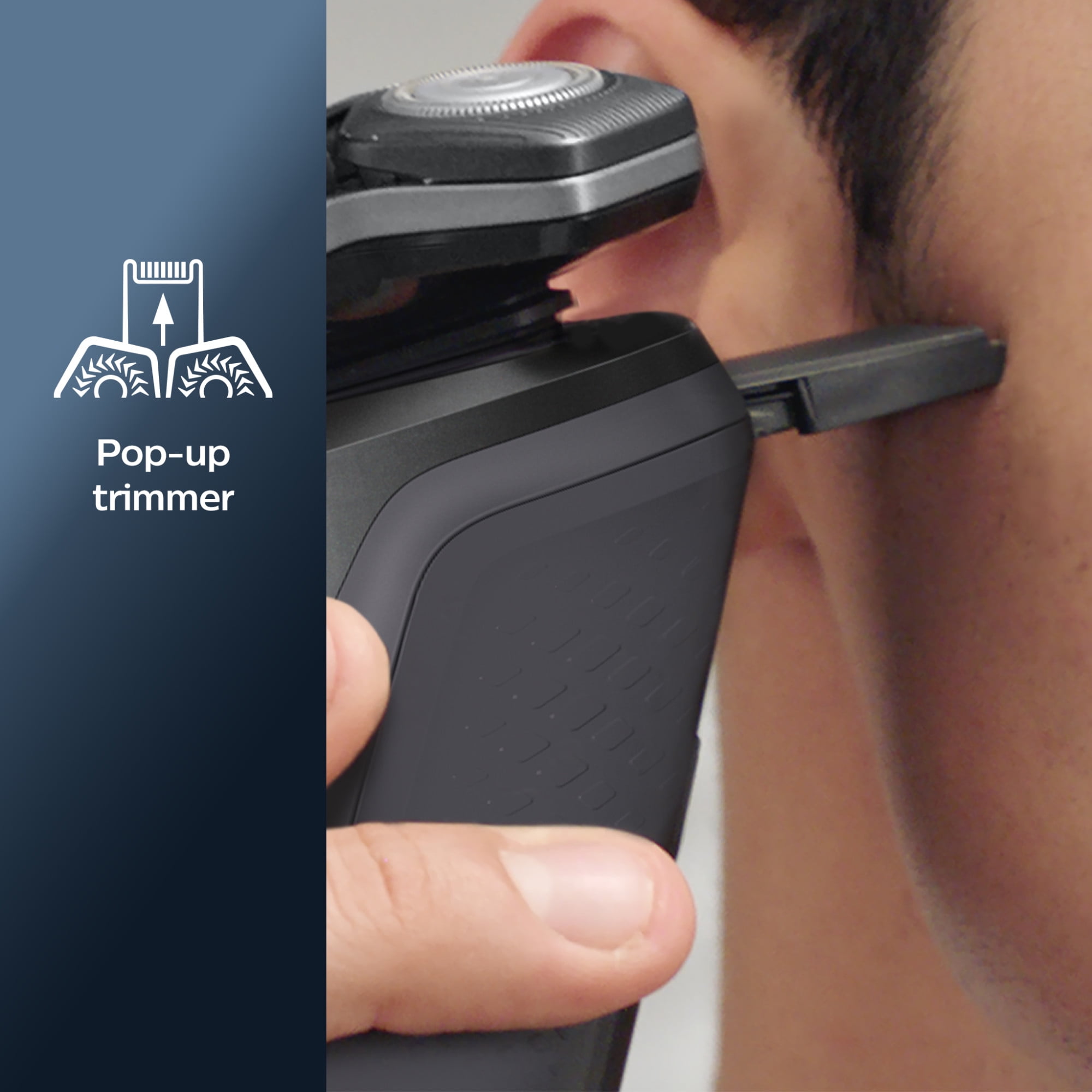 Philips Norelco Shaver 5300, Rechargeable Wet & Dry Shaver with Pop-Up Trimmer, S5588/81 - Image 2