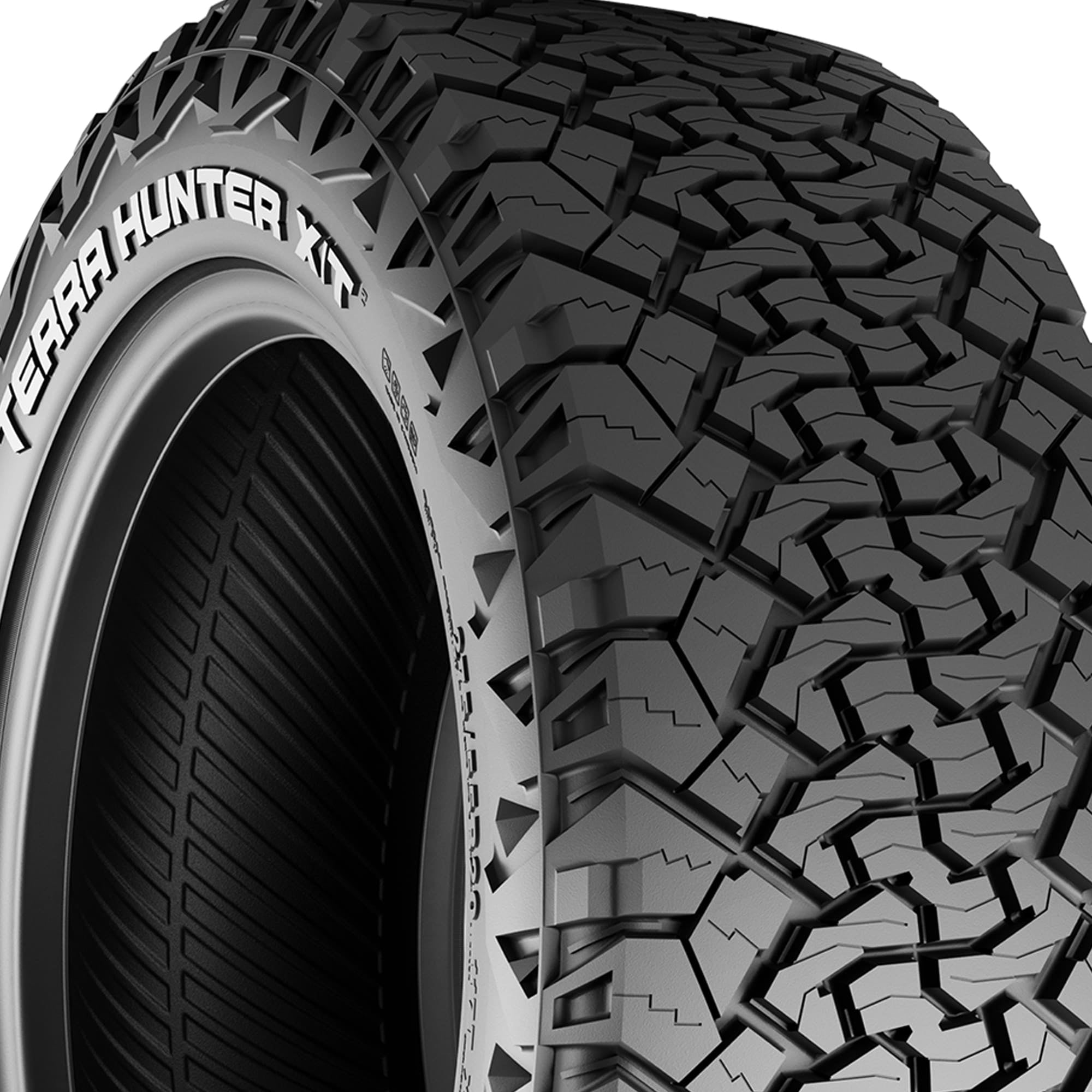 Venom Power Terra Hunter X/T2 Rugged Terrain 255/70R16 111S Light Truck Tire - Image 6