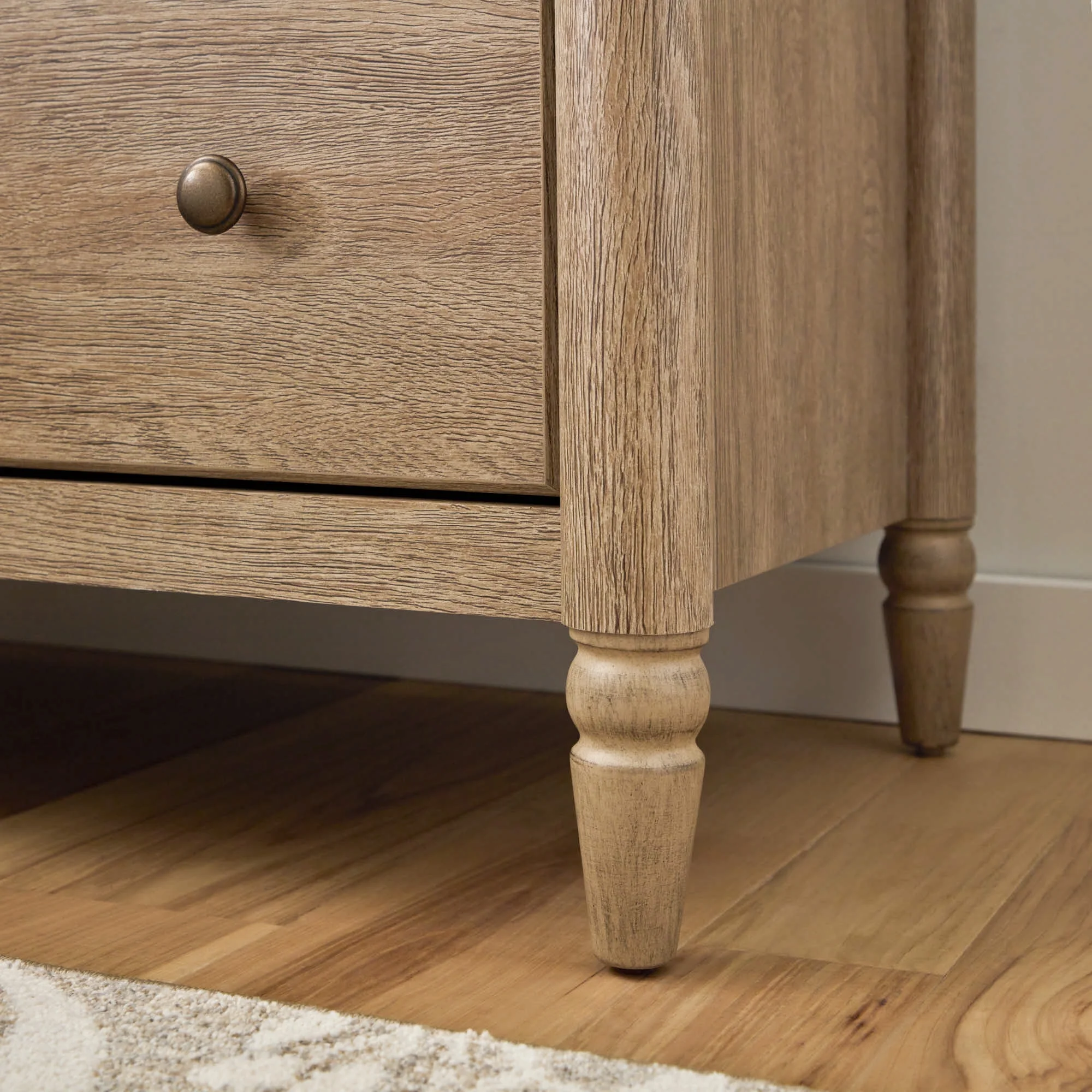 My Texas House Monroe 5-Drawer Dresser, Brushed Oak Finish - Image 8